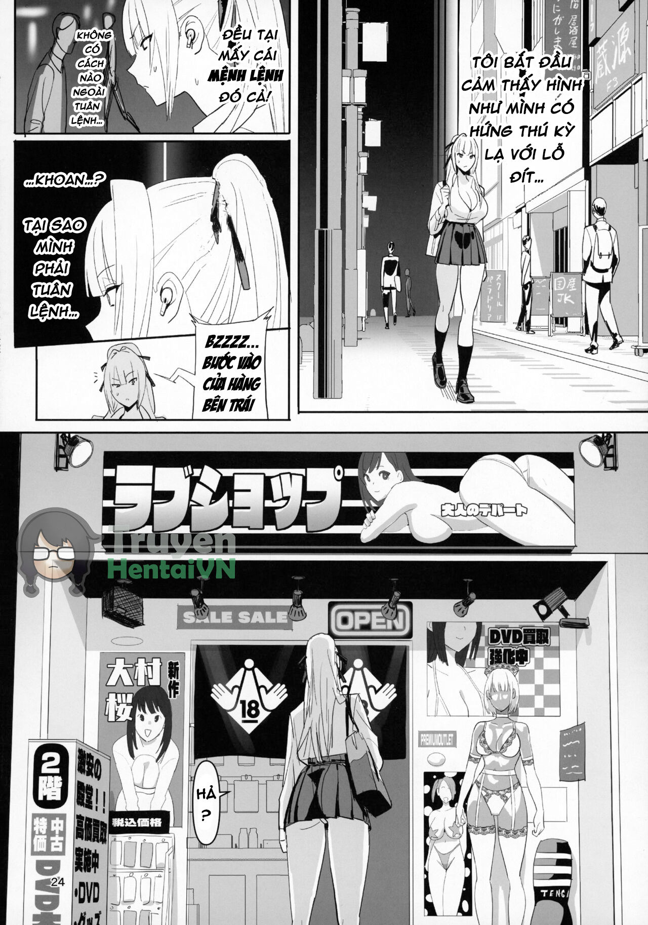 Đọc truyện hentai Tuân lệnh - Oneshot