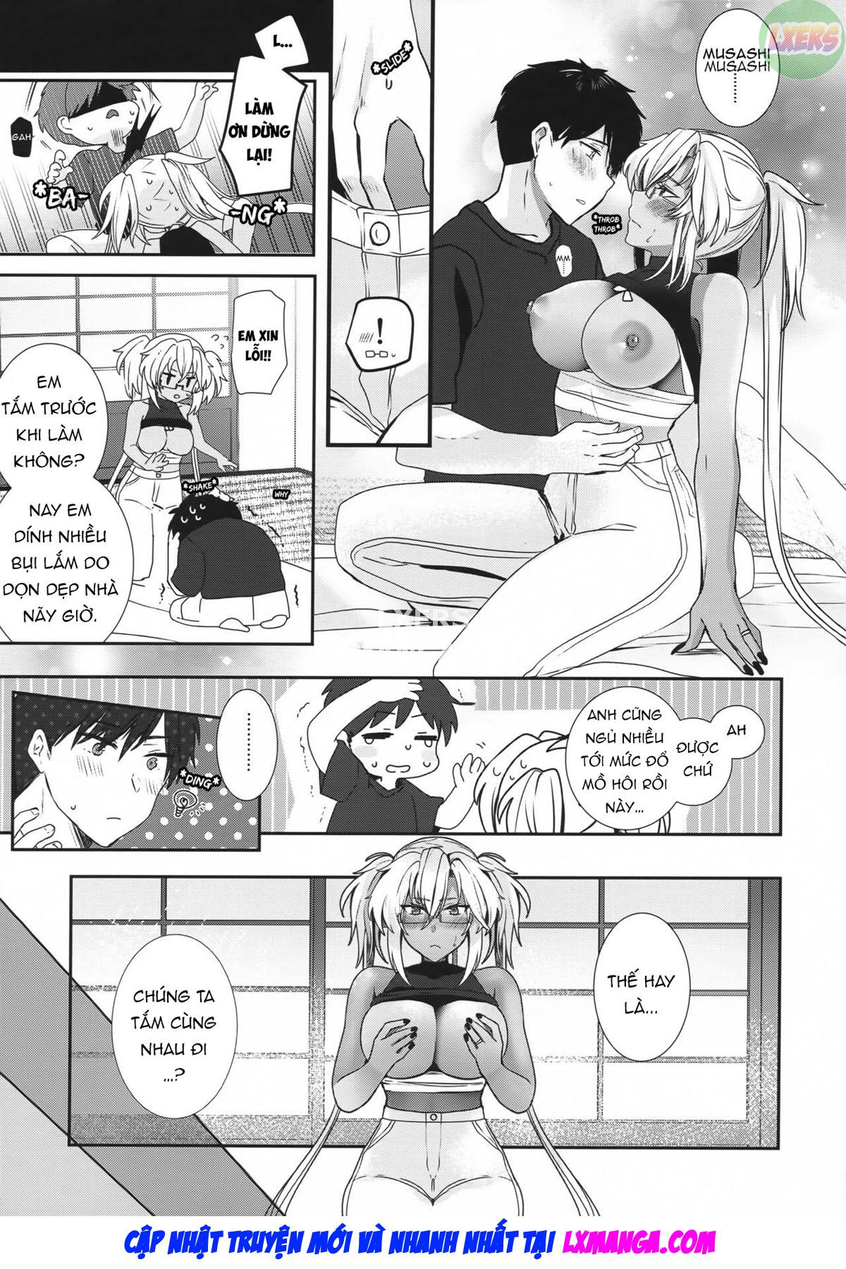 Đọc truyện hentai Musashi-San No Yoru Jijou Anata No Ai Kagi Hen - Oneshot