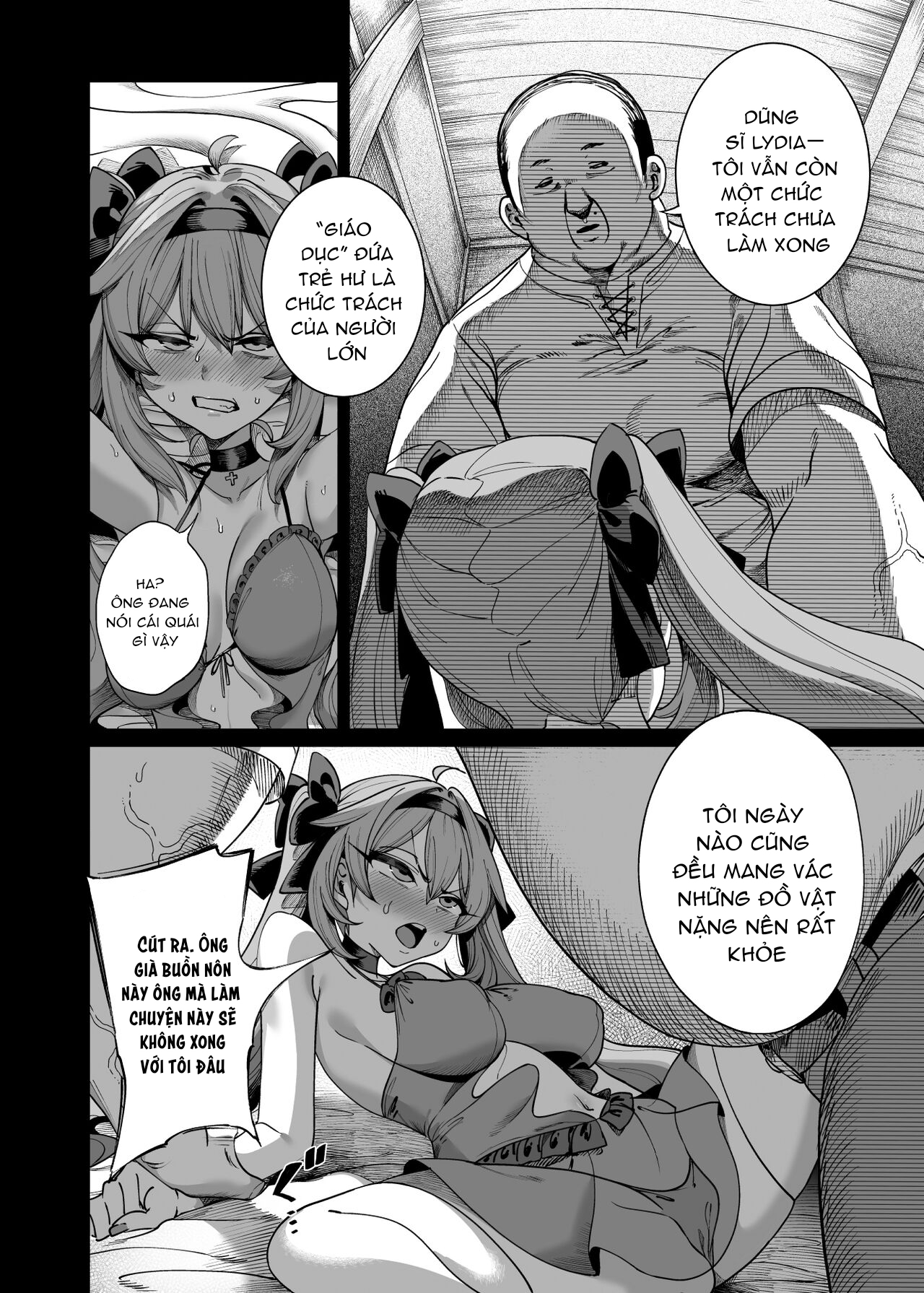 Đọc truyện hentai Địt nữ anh hùng ở thế giới giả tưởng! - Chap 2: Thuần phục!