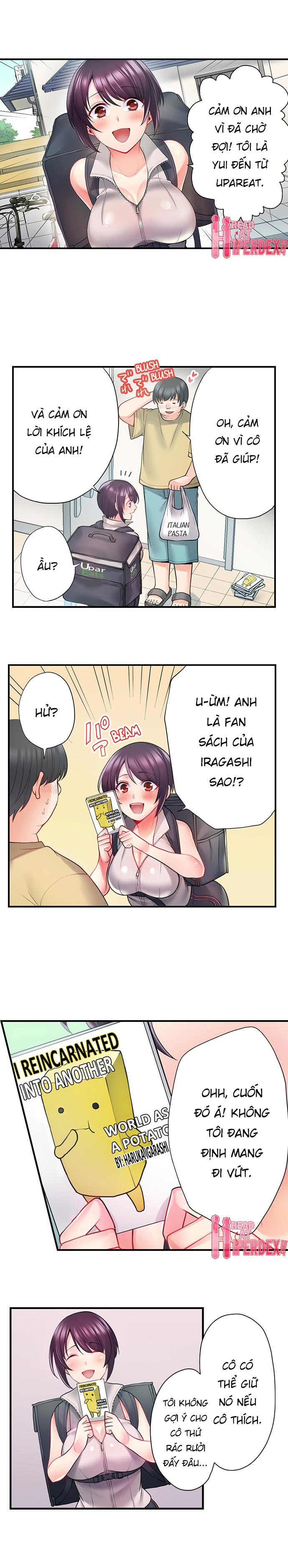 Đọc truyện hentai Em shipper nứng lồn đến giao hàng cho bạn đây! - Chapter 1