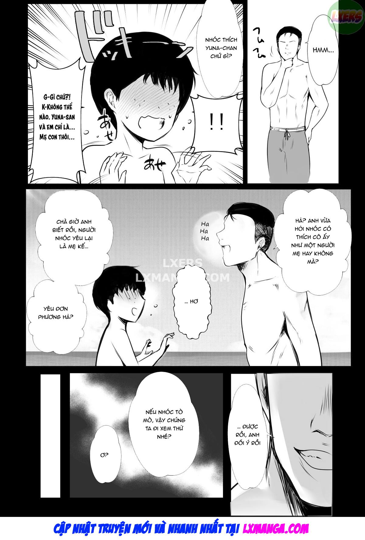 Đọc truyện hentai Mùa hè khi mẹ chồng tôi, người tôi thích đầu tiên, bị mấy gã đàn ông dâm đãng thụ tinh. - Chap 1