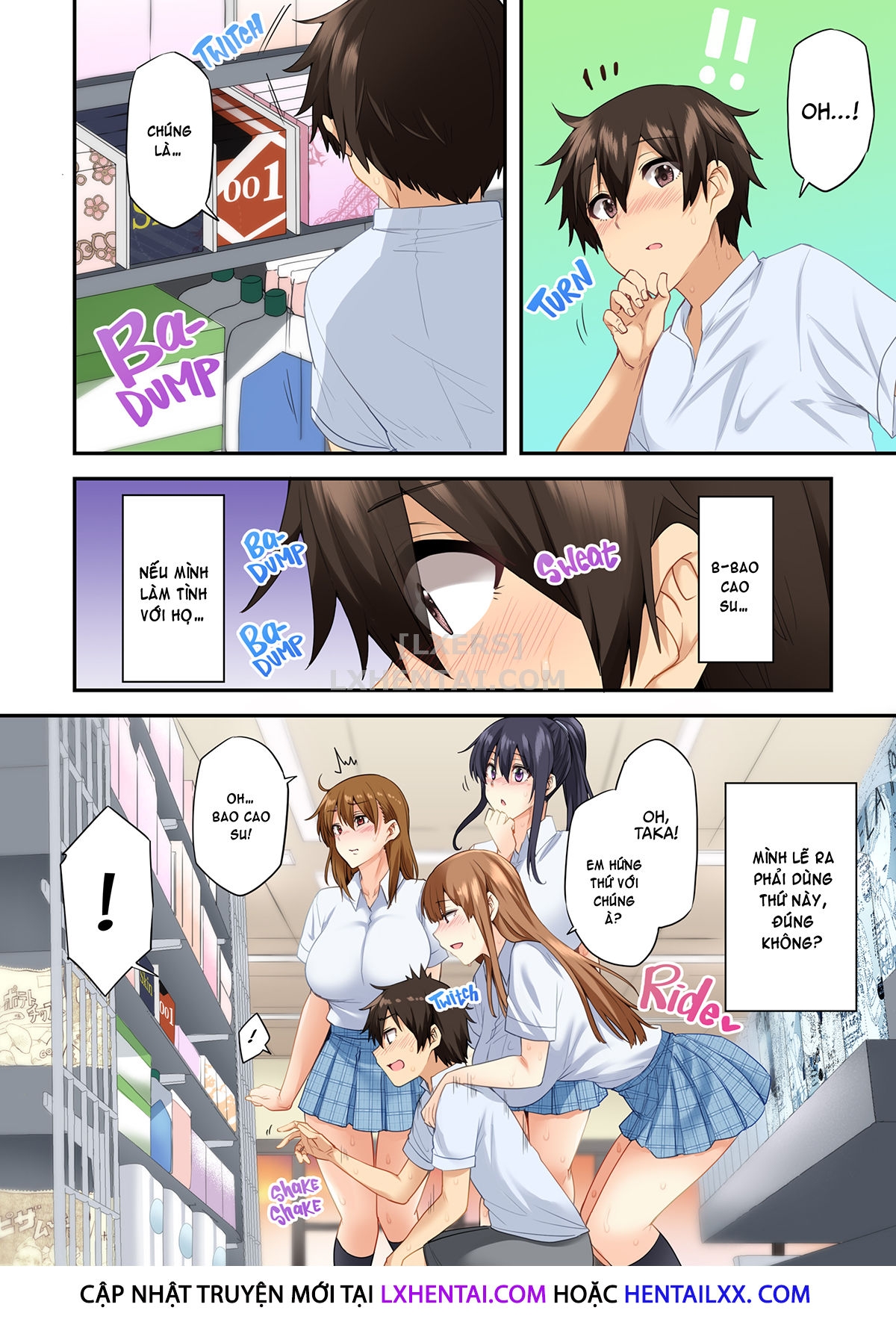 Đọc truyện hentai Onee-chan no Wasuremono o Todoke ni Kita Hazu nanoni - Chap 2 - Home Game