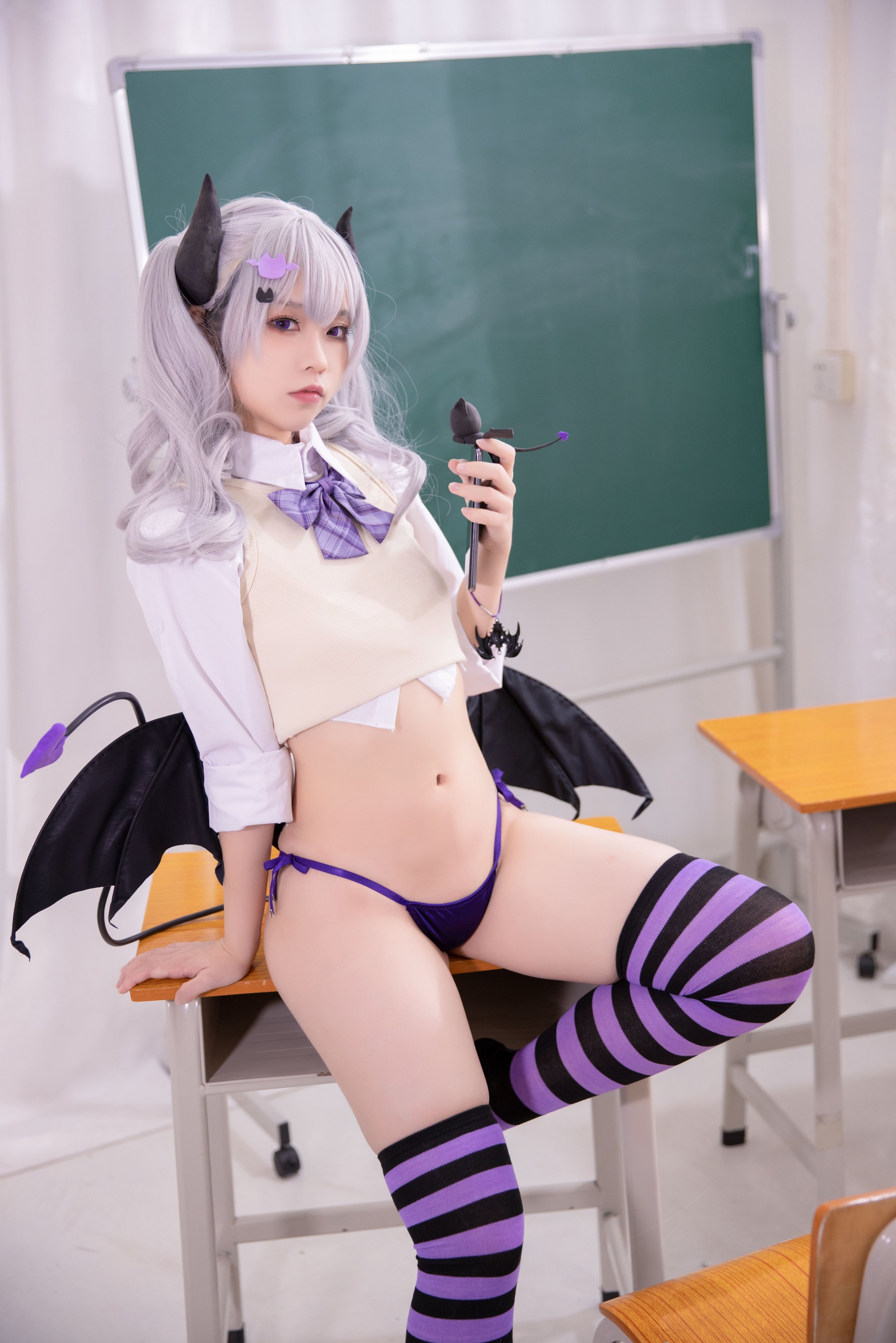 Đọc truyện hentai Tuyển tập Albums siêu phẩm Cosplay - Chap 692 - G44 Can not Get Hurt - Original Demon
