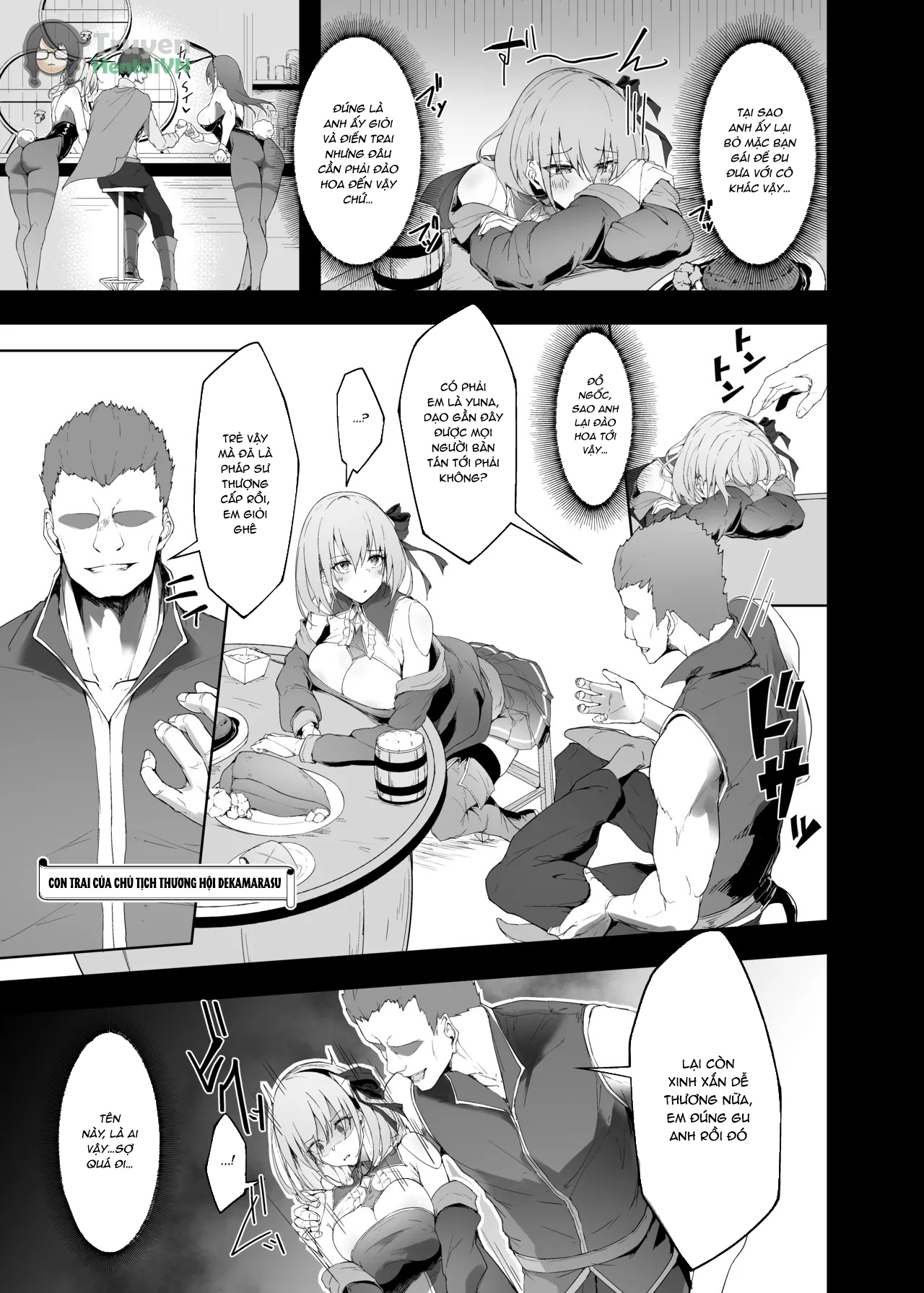 Đọc truyện hentai Yuusha no Kanojo wa NTR reru - Oneshot