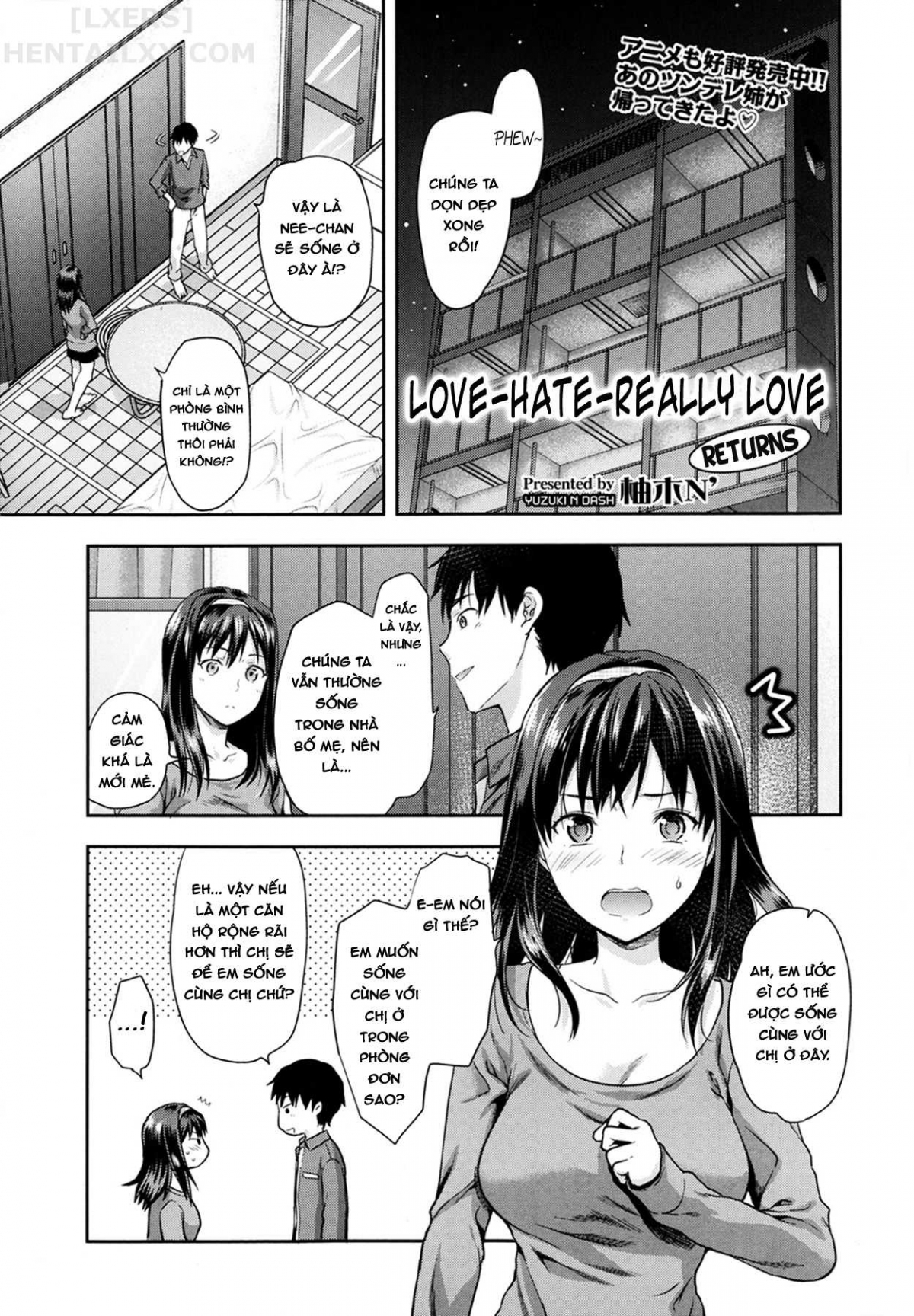 Đọc truyện hentai Ane Kyun! ~My Sweet Sweet Elder Sister~ - Chap 10 - Love_Hate_Really Love