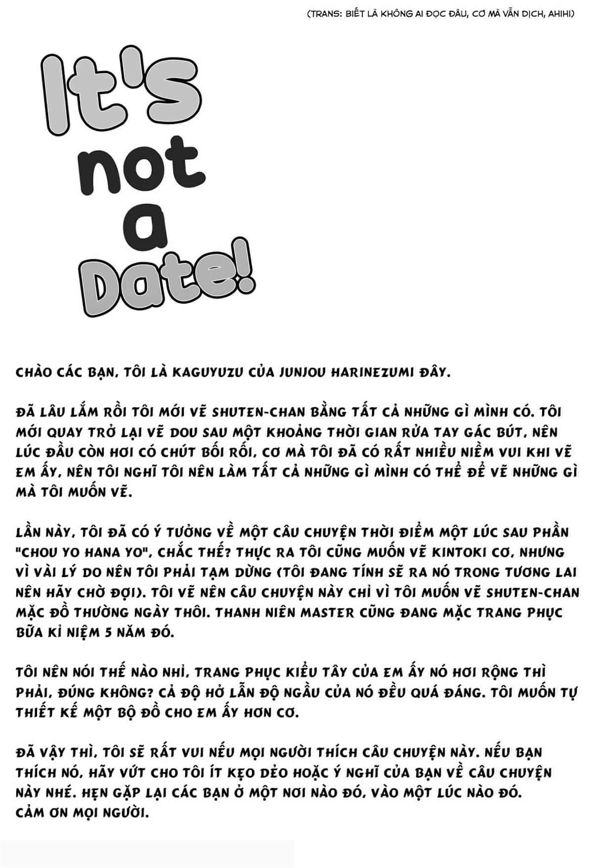 Đọc truyện hentai It's not a date! (Fate/Grand Order) - Oneshot