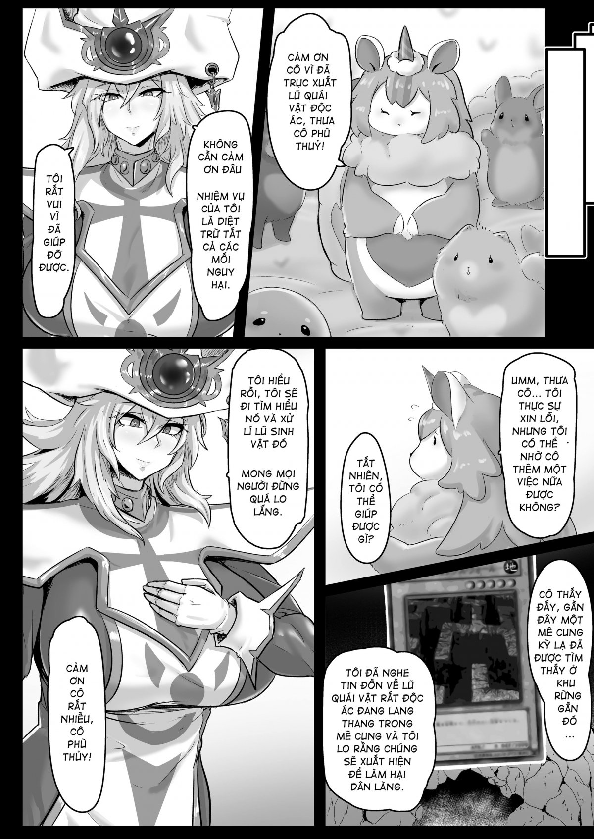 Đọc truyện hentai Tấn công trực tiếp vào lồn em phù thuỷ - Oneshot