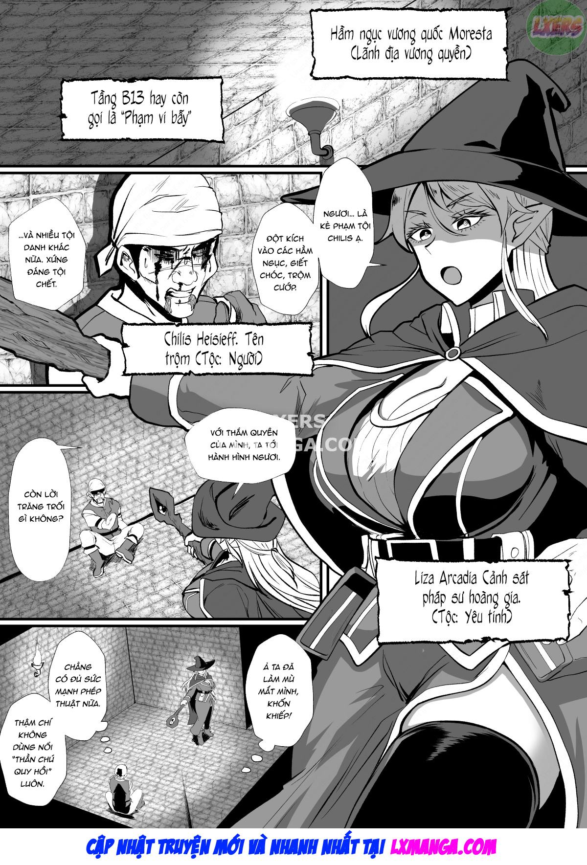 Đọc truyện hentai Irekawari no Wana ~Elf Majutsushi Liza no Kikan~ - Oneshot