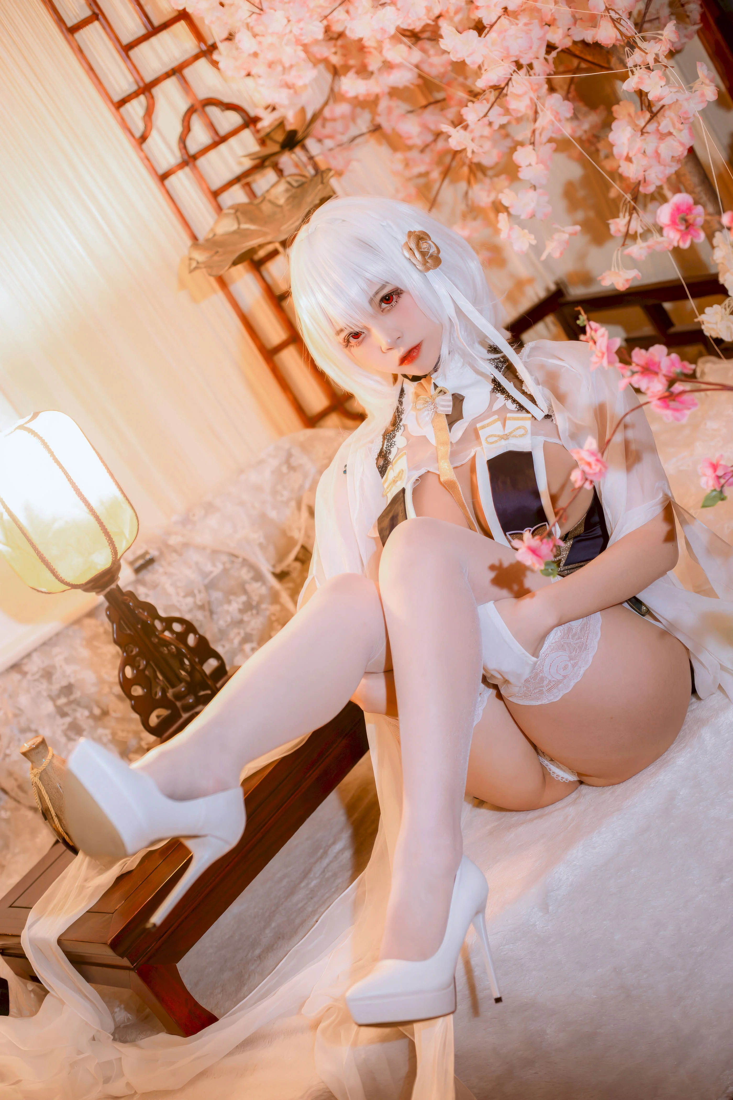 Đọc truyện hentai Tuyển tập Albums siêu phẩm Cosplay - Chap 1313 - Second Lieutenant Nisa - Azur Lane Sirius Cheongsam