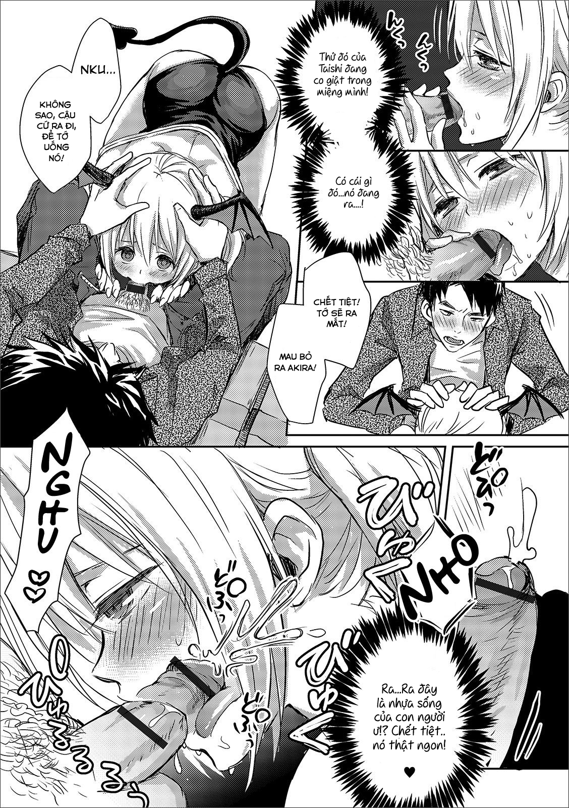 Đọc truyện hentai Otokonoko Inma-chan no Irojijou - Oneshot