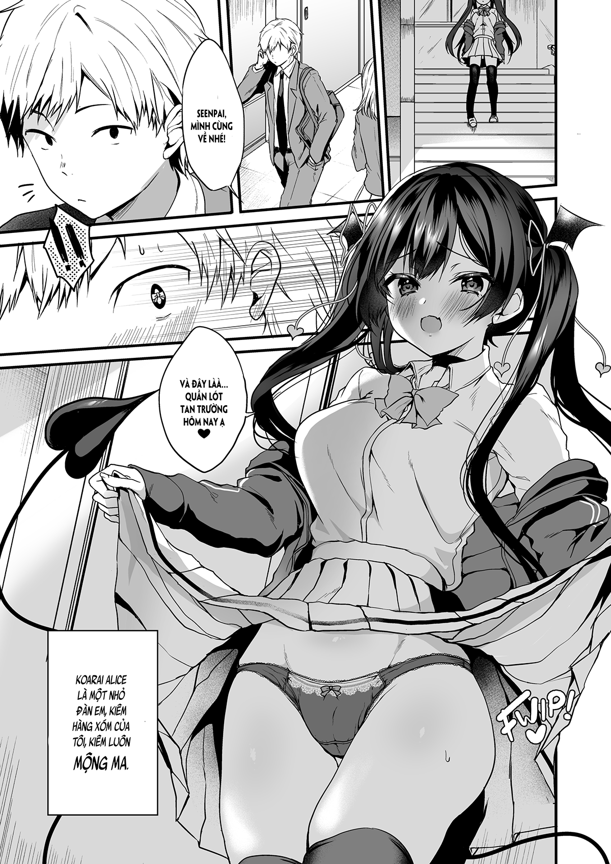 Đọc truyện hentai Cuộc tấn công của nhỏ tiểu ác ma! (nguyên tác) - Ch. 2 [không che]