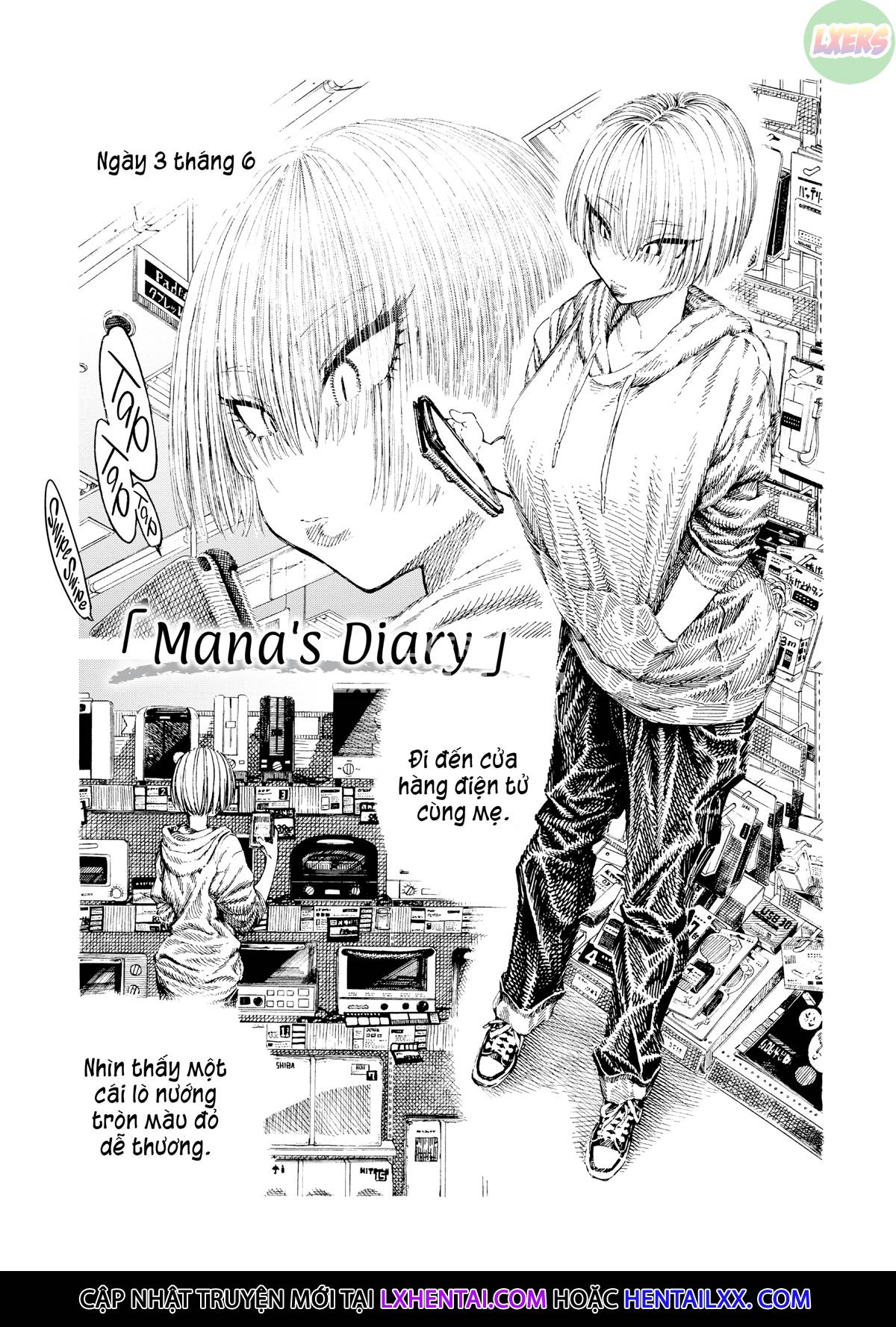 Đọc truyện hentai Ngày qua ngày - Chap 7 - Manas Diary