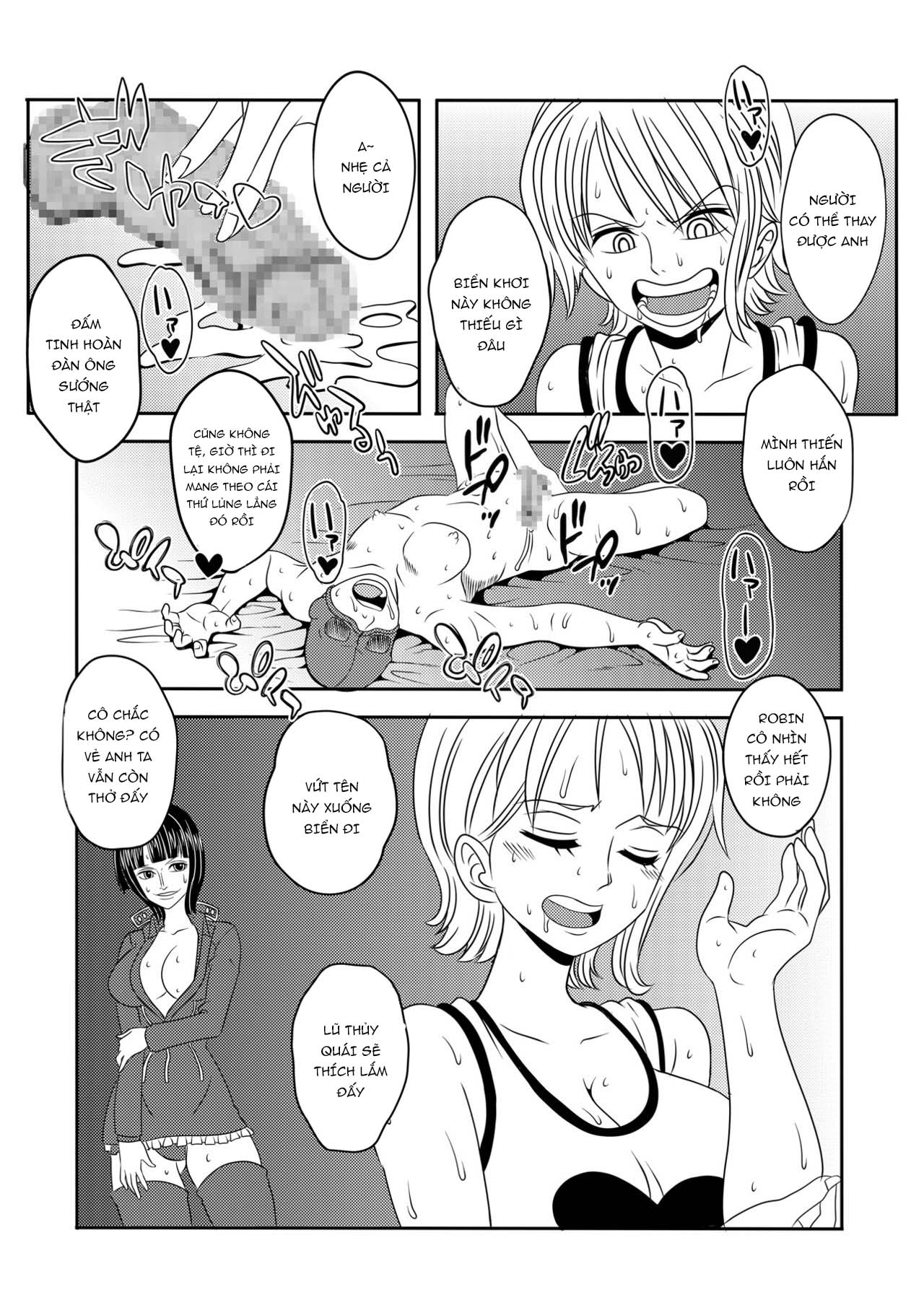 Đọc truyện hentai Những người có khả năng Nukinuki no Mi - Oneshot