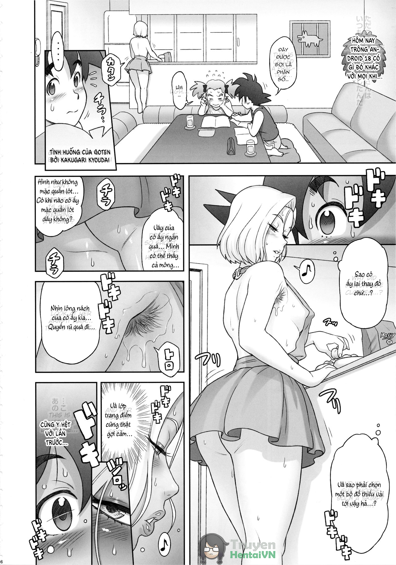 Đọc truyện hentai Songoku thèm được bú sữa - Oneshot