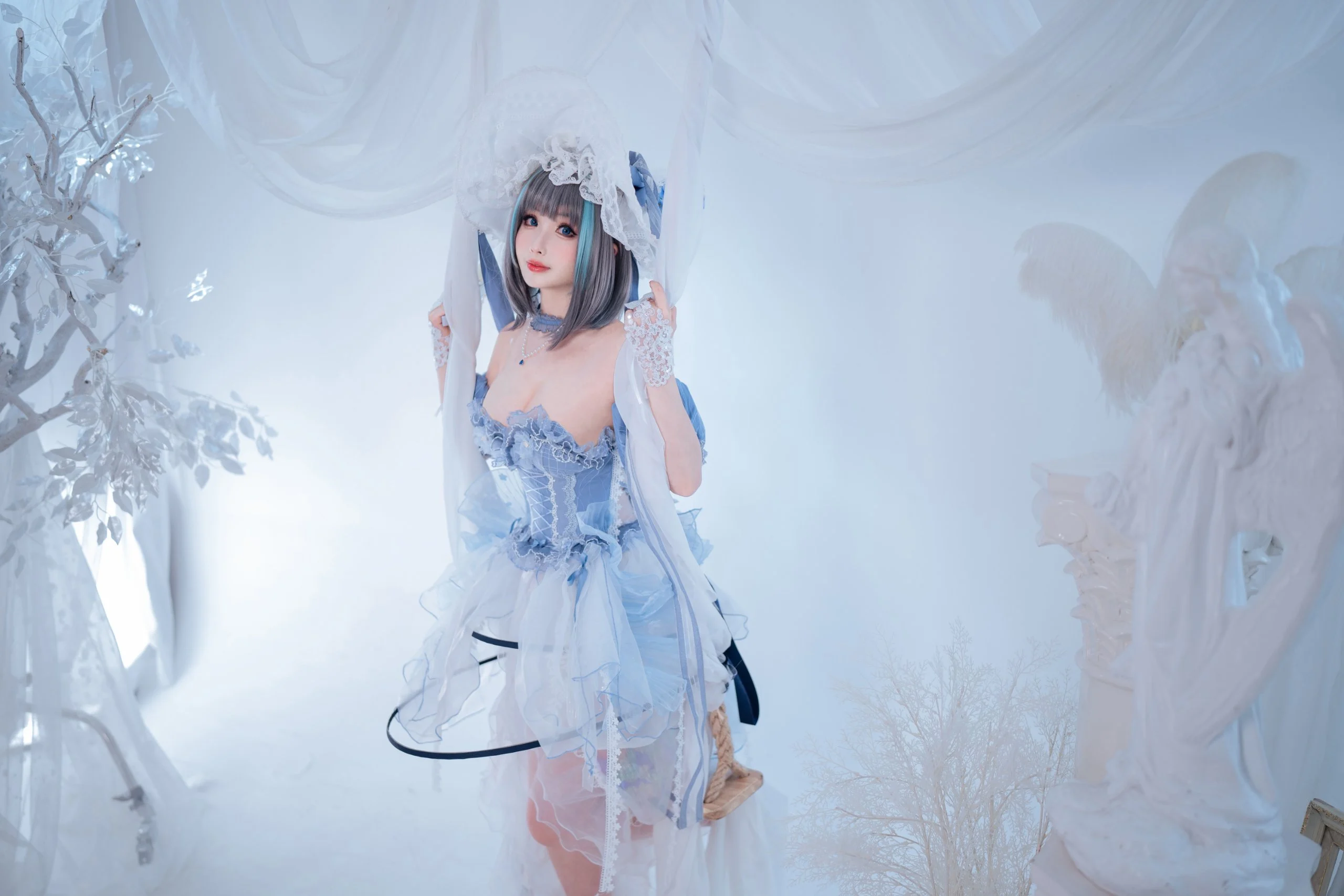 Đọc truyện hentai Tuyển tập Albums siêu phẩm Cosplay - Chap 579 - Ryoko - Cheshire Ice Princess