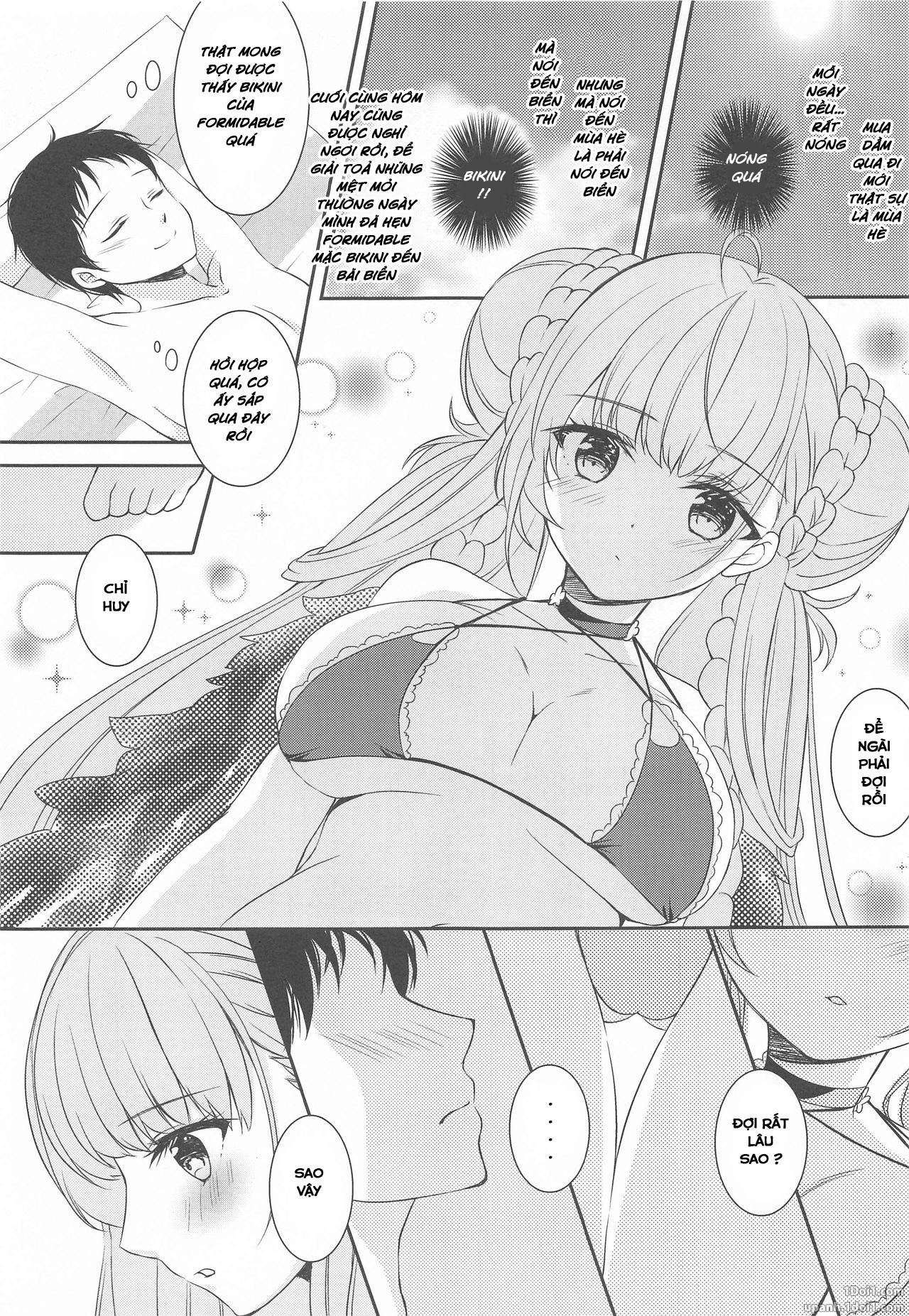 Đọc truyện hentai Kawaii Manatsu no Royal Lady - Oneshot
