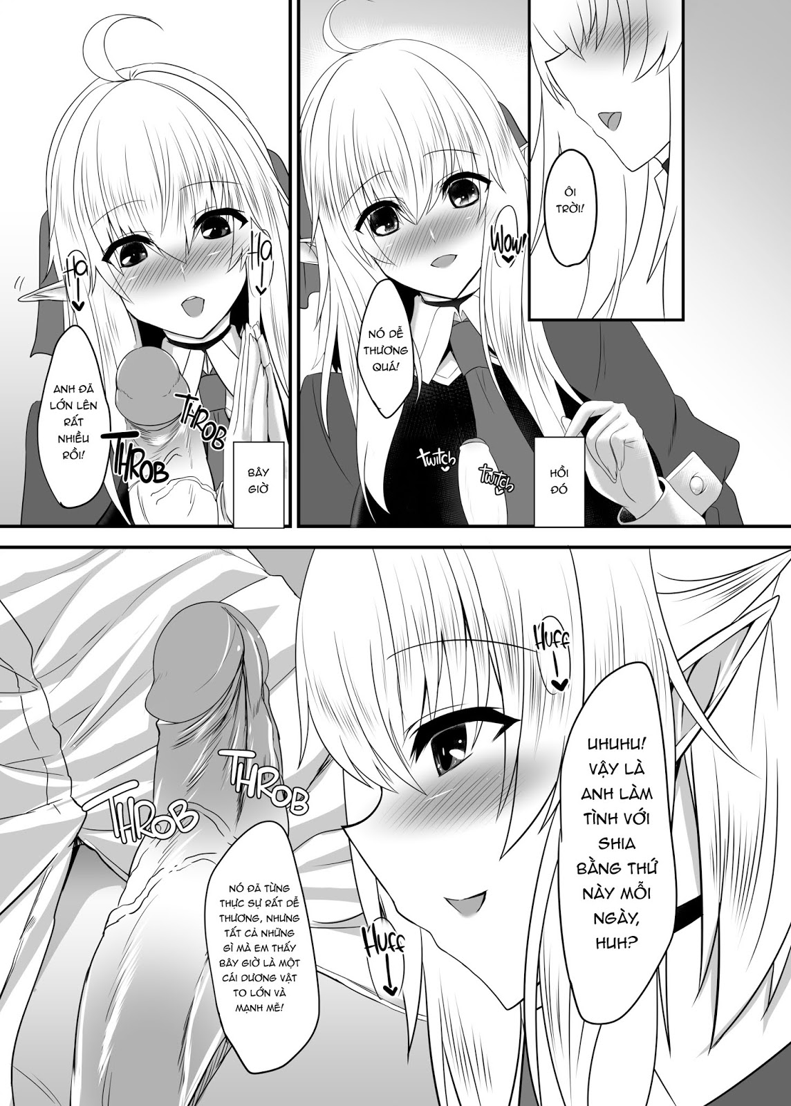 Đọc truyện hentai I Love You So, Young Master! - Chap 2 - I Wanna Be Jumped by Elf Mommy-
