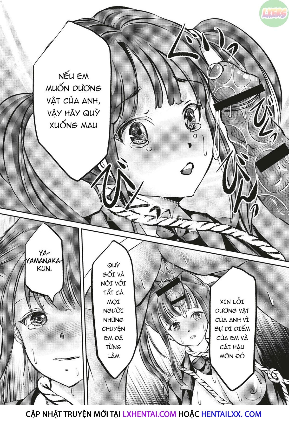 Đọc truyện hentai Kinbaku Seidorei Choukyou Gakuen - Chap 5