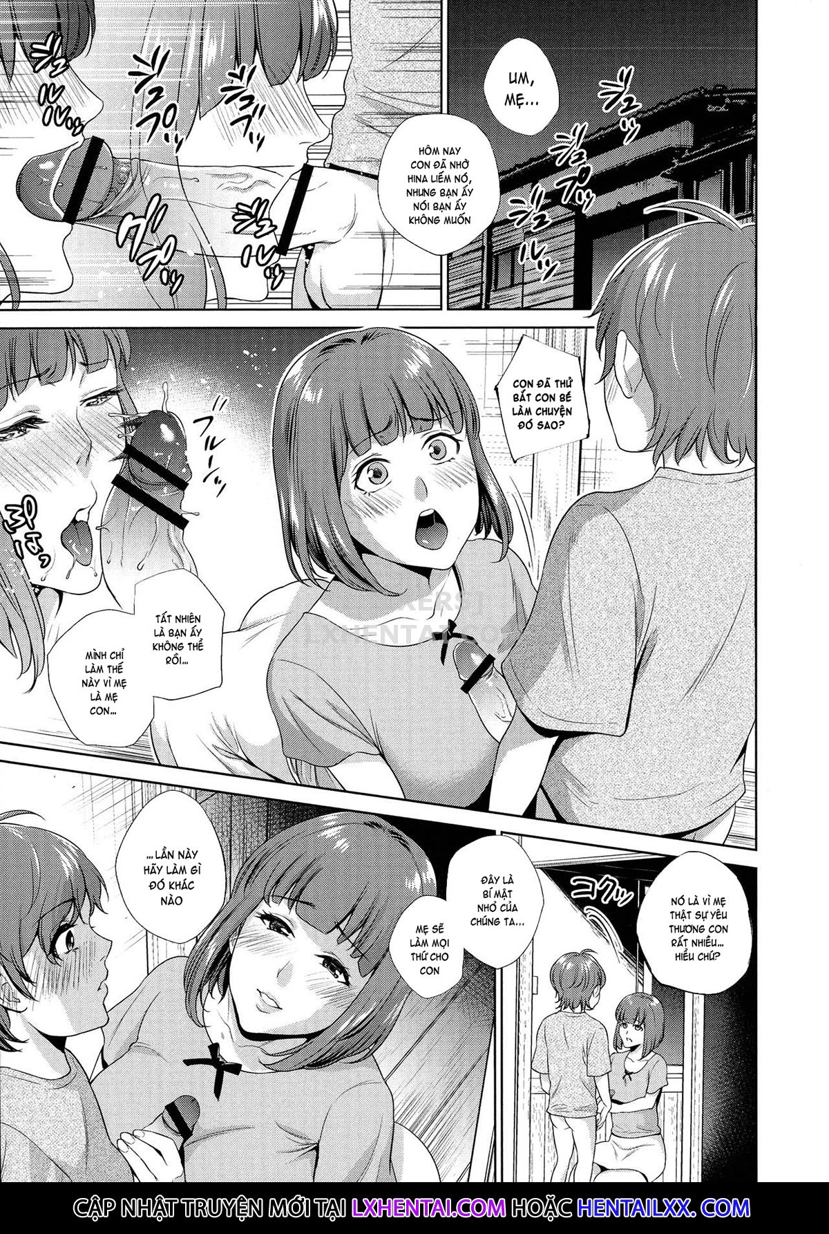 Đọc truyện hentai The Day I Connected With Mom - Chap 2
