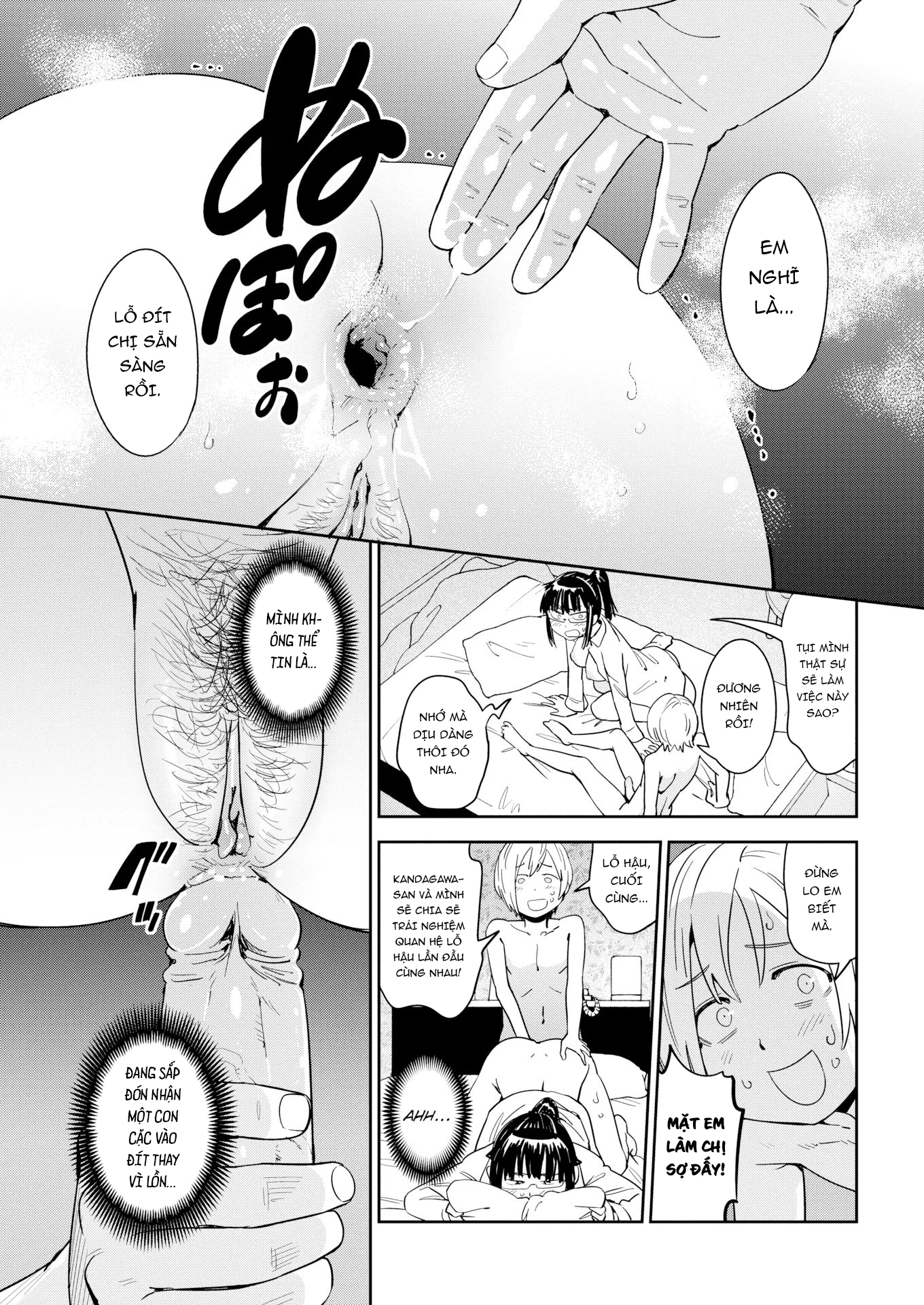 Đọc truyện hentai Em có thể dựa vào Kandagawa-san mà!? - Oneshot