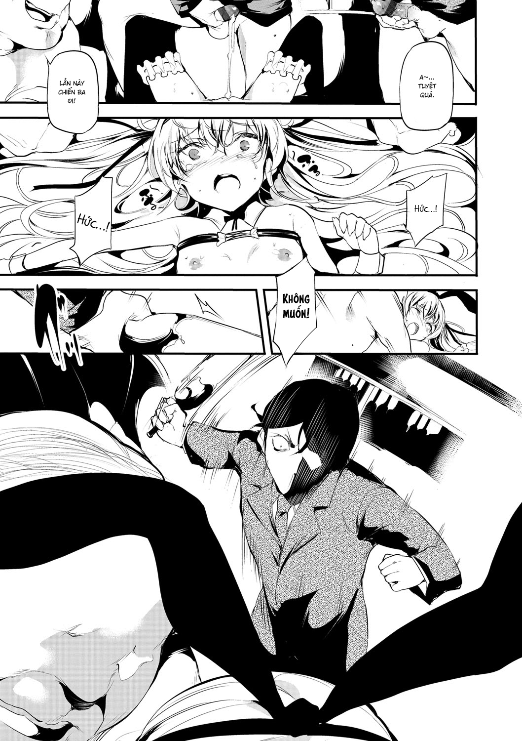 Đọc truyện hentai Abaraya no Onnanoko-tachi - Oneshot - Có che