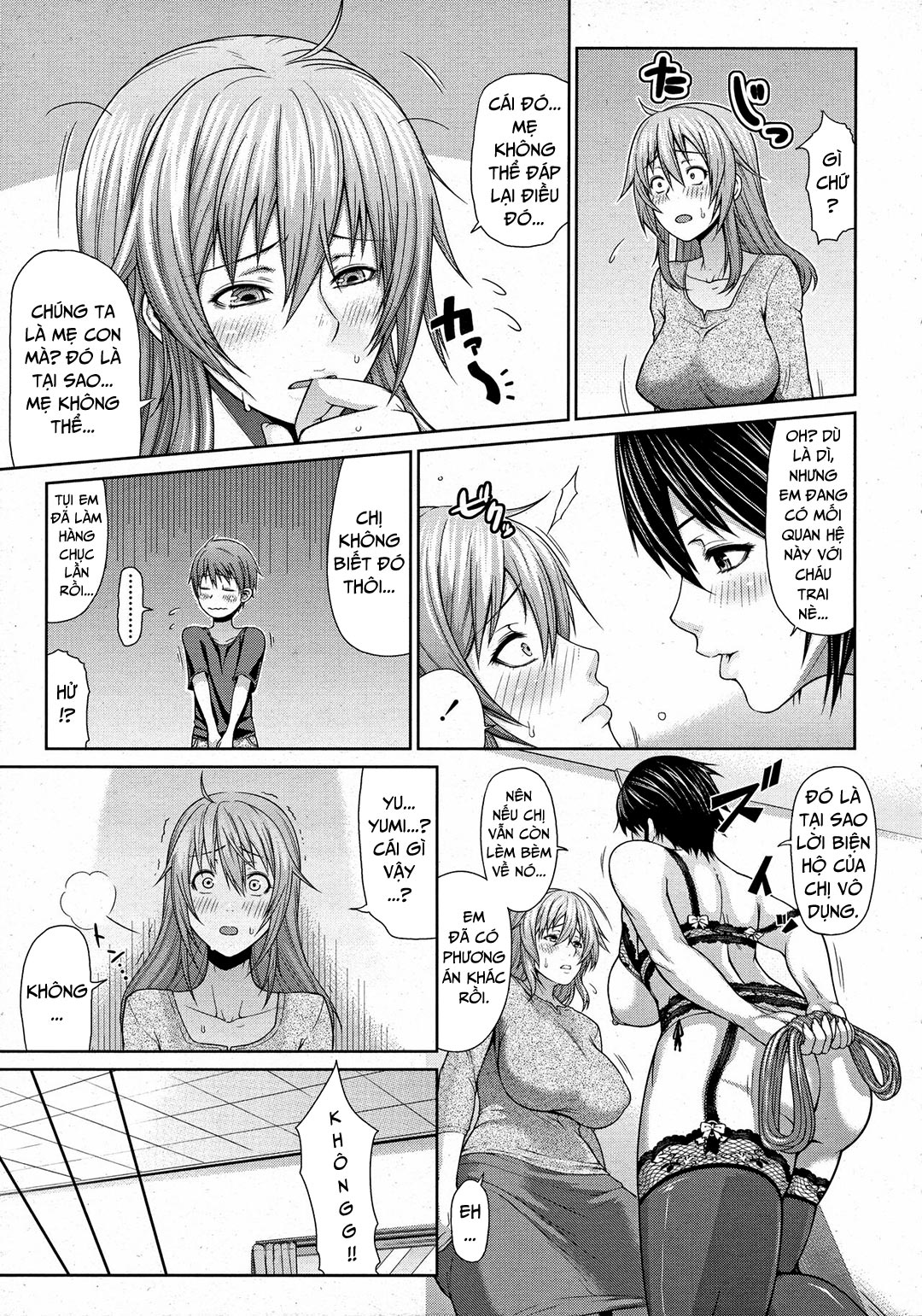 Đọc truyện hentai Dì và người mẹ kiều diễm - Oneshot