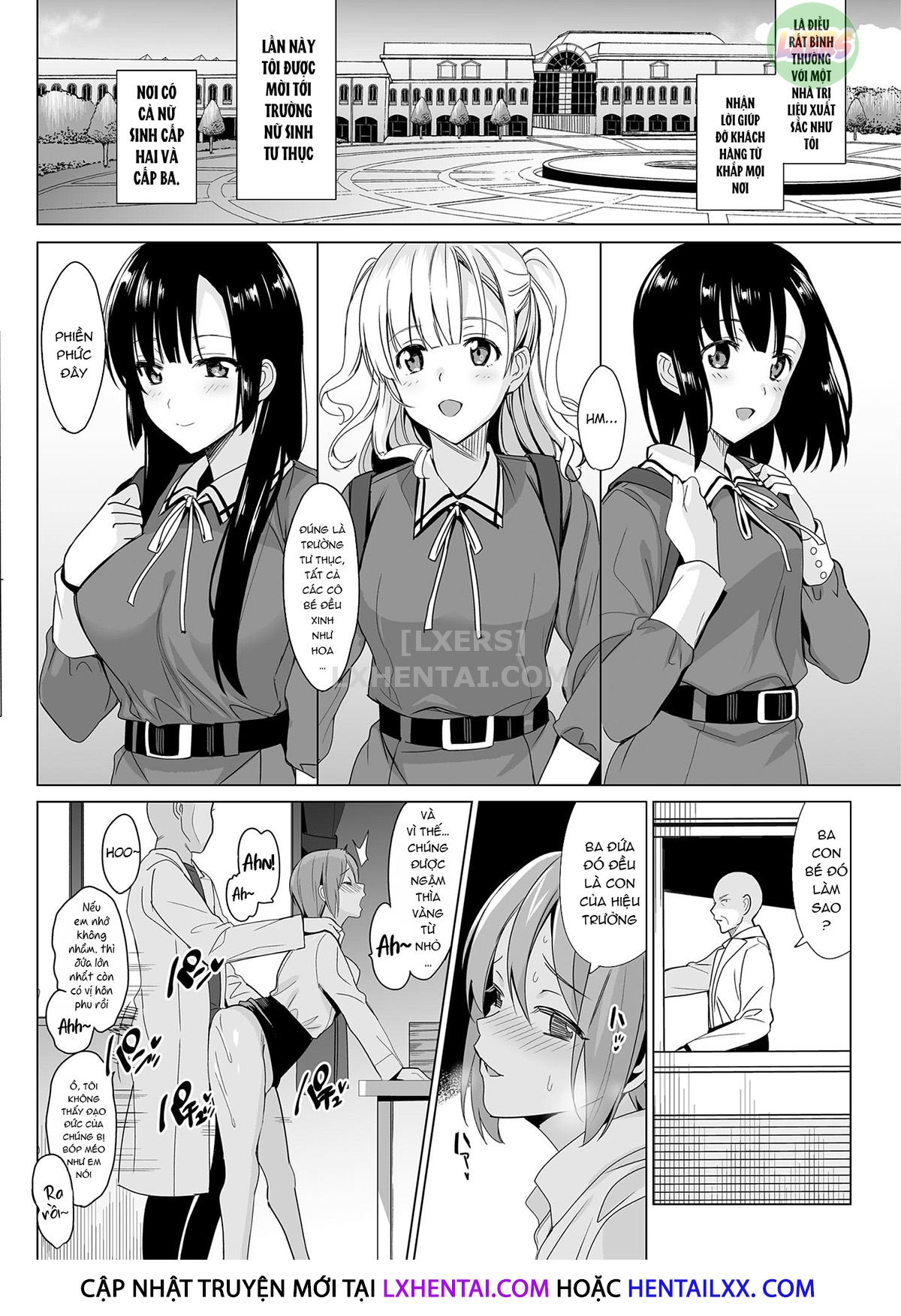 Đọc truyện hentai Shirayuri Sisters Capture - Chap 1