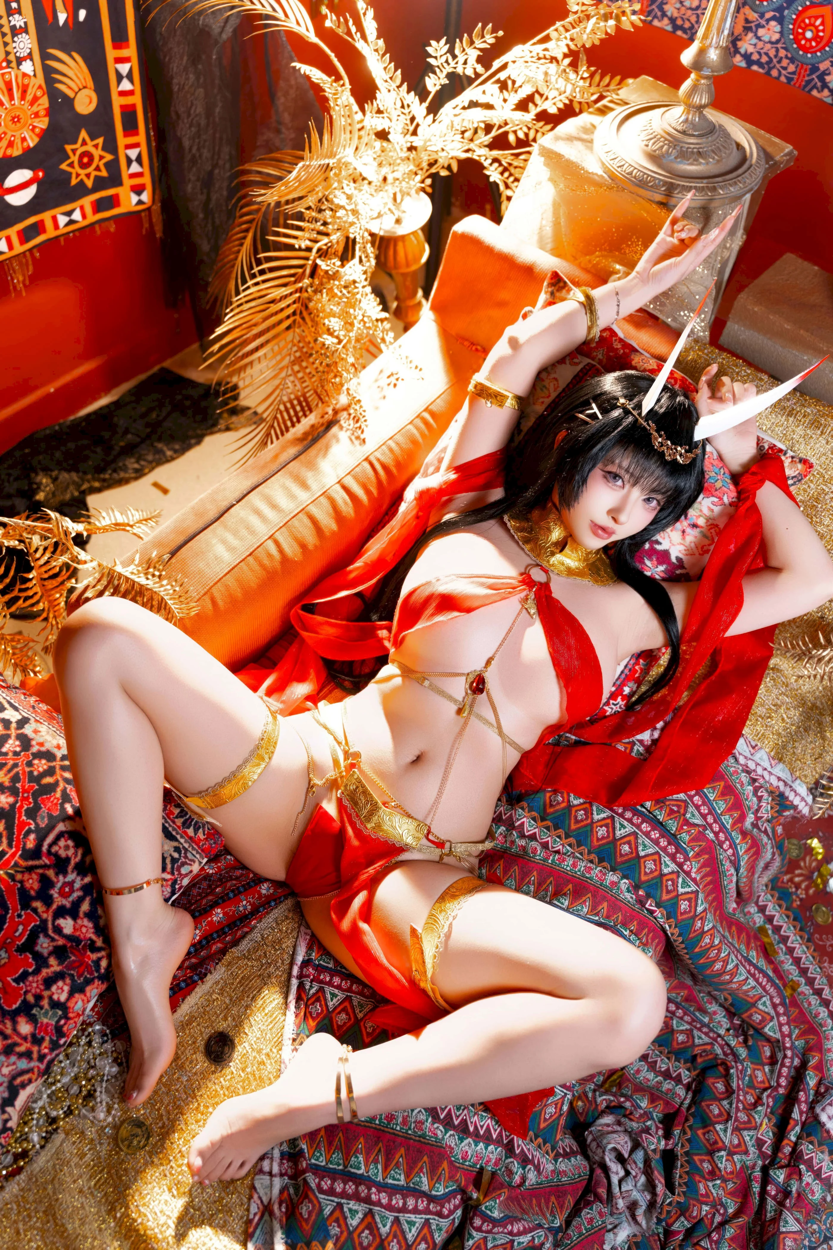 Đọc truyện hentai Tuyển tập Albums siêu phẩm Cosplay - Chap 1387 - Yuno Shimizu - Azur Lane Noshiro Dancer