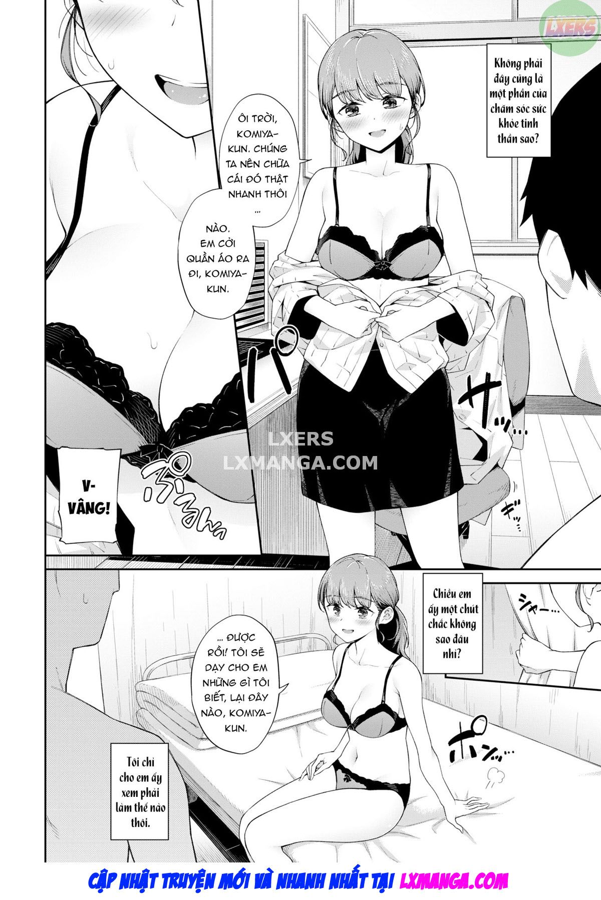 Đọc truyện hentai Khám bệnh cho chàng chym cửng - Oneshot