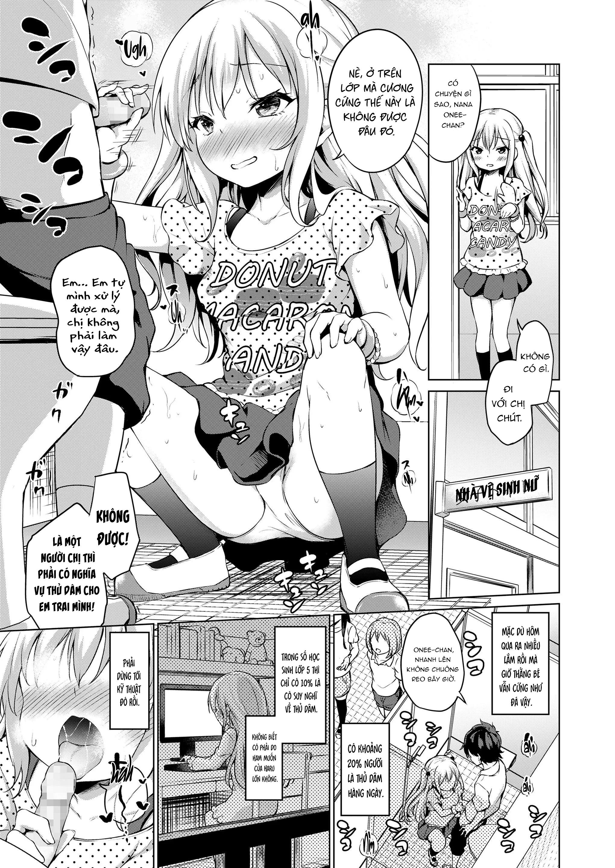 Đọc truyện hentai Đứa em trai hư hỏng của tôi - Oneshot nứng