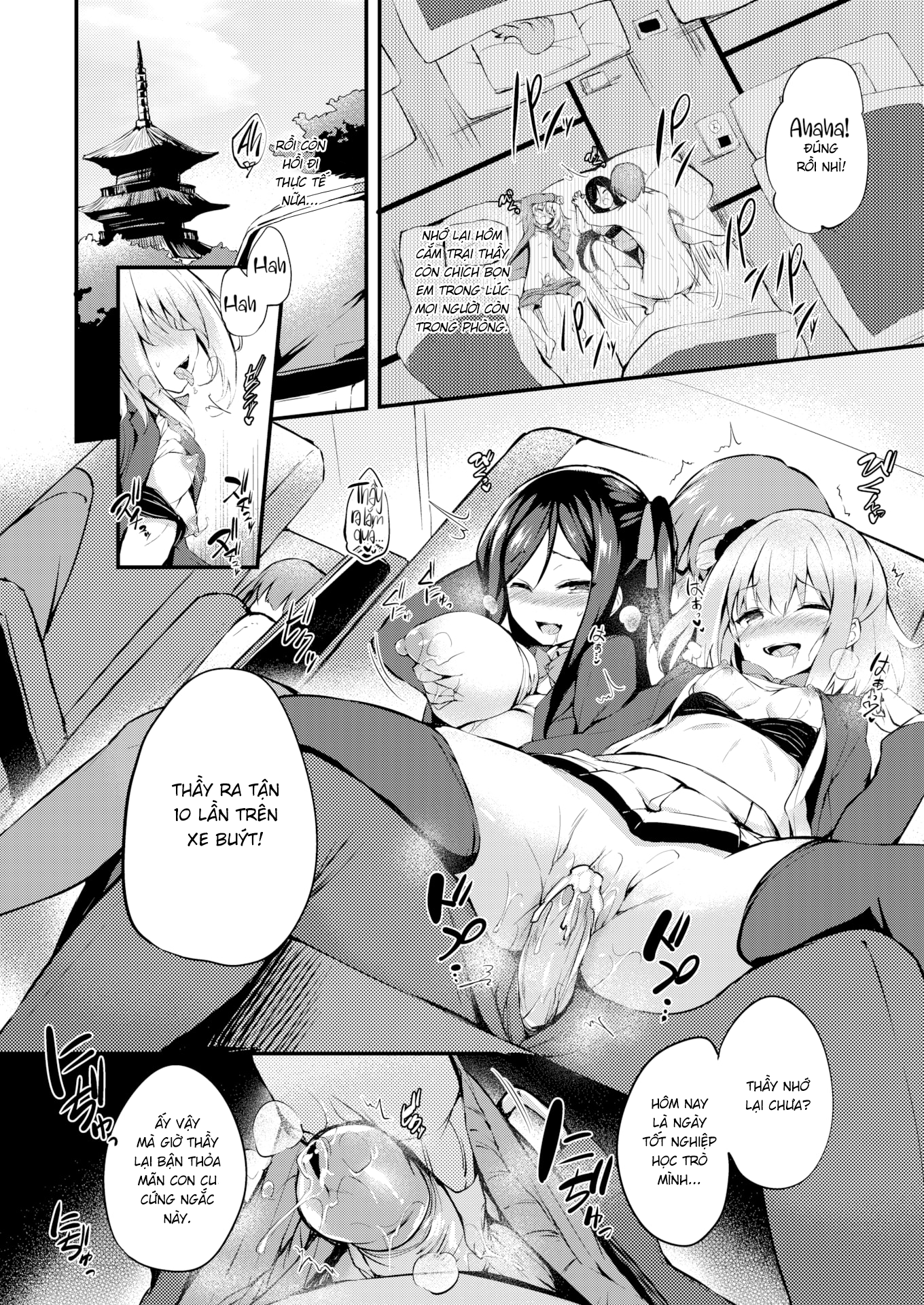 Đọc truyện hentai Đám Học Trò Ngỗ Ngược - Chap 3