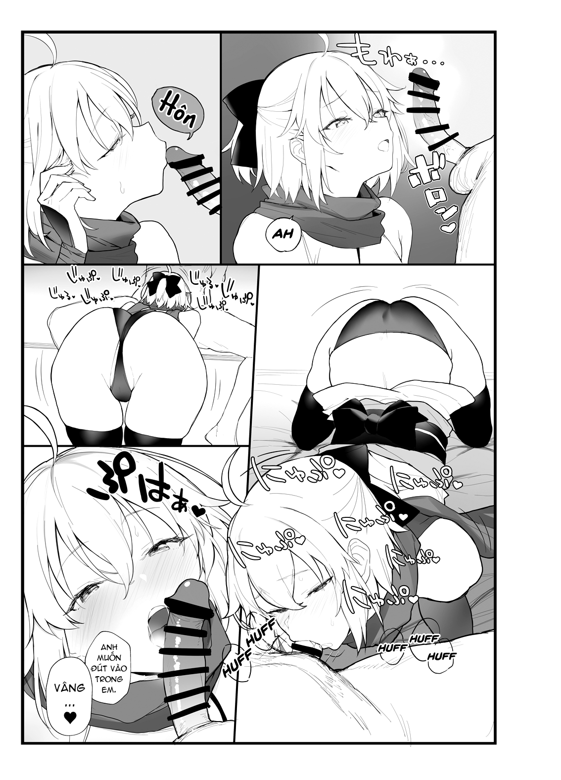 Đọc truyện hentai Cuốn sách của Okita - Oneshot