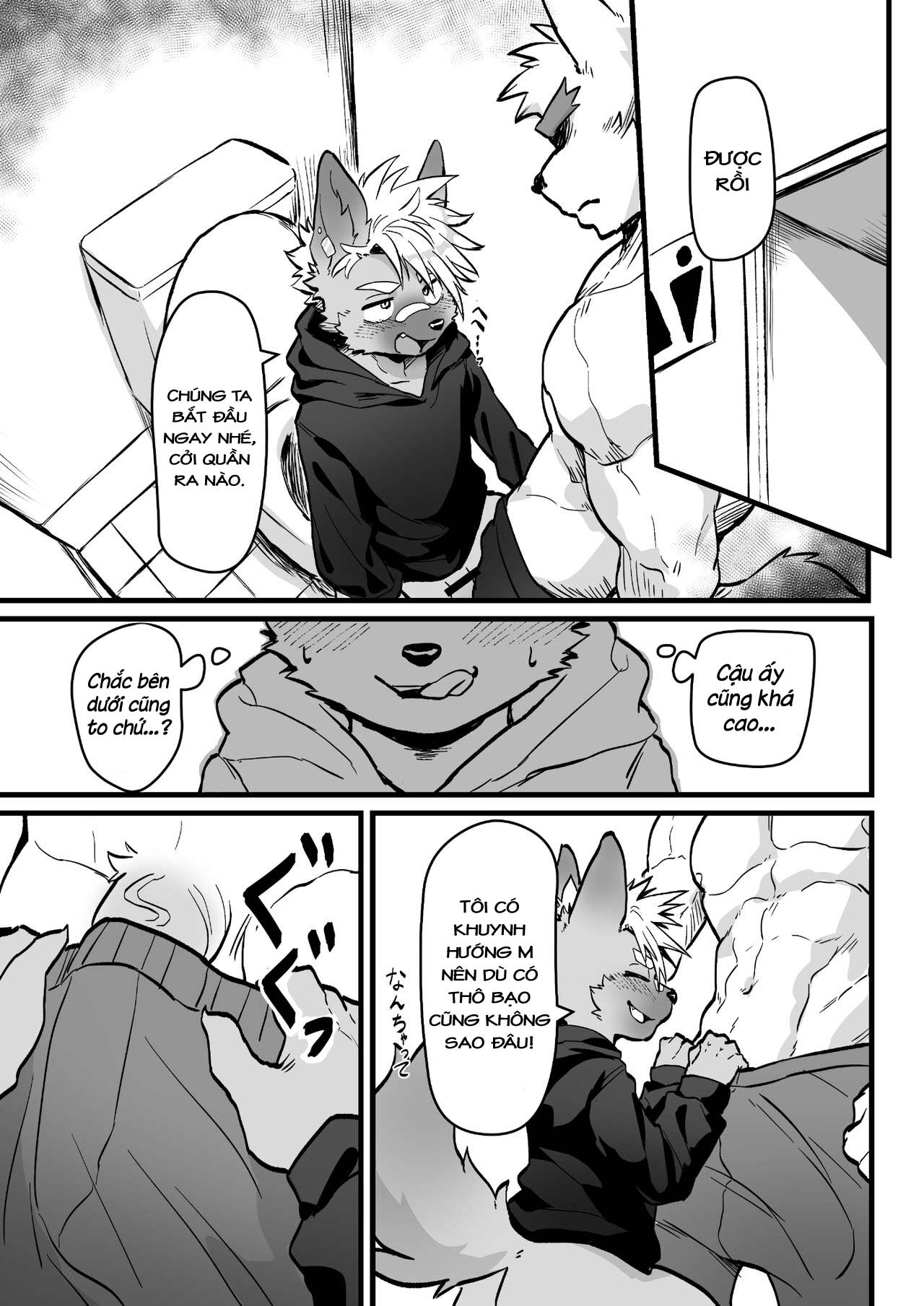 Đọc truyện hentai Sói con thích quan hệ tình dục trong nhà vệ sinh - Chap 1