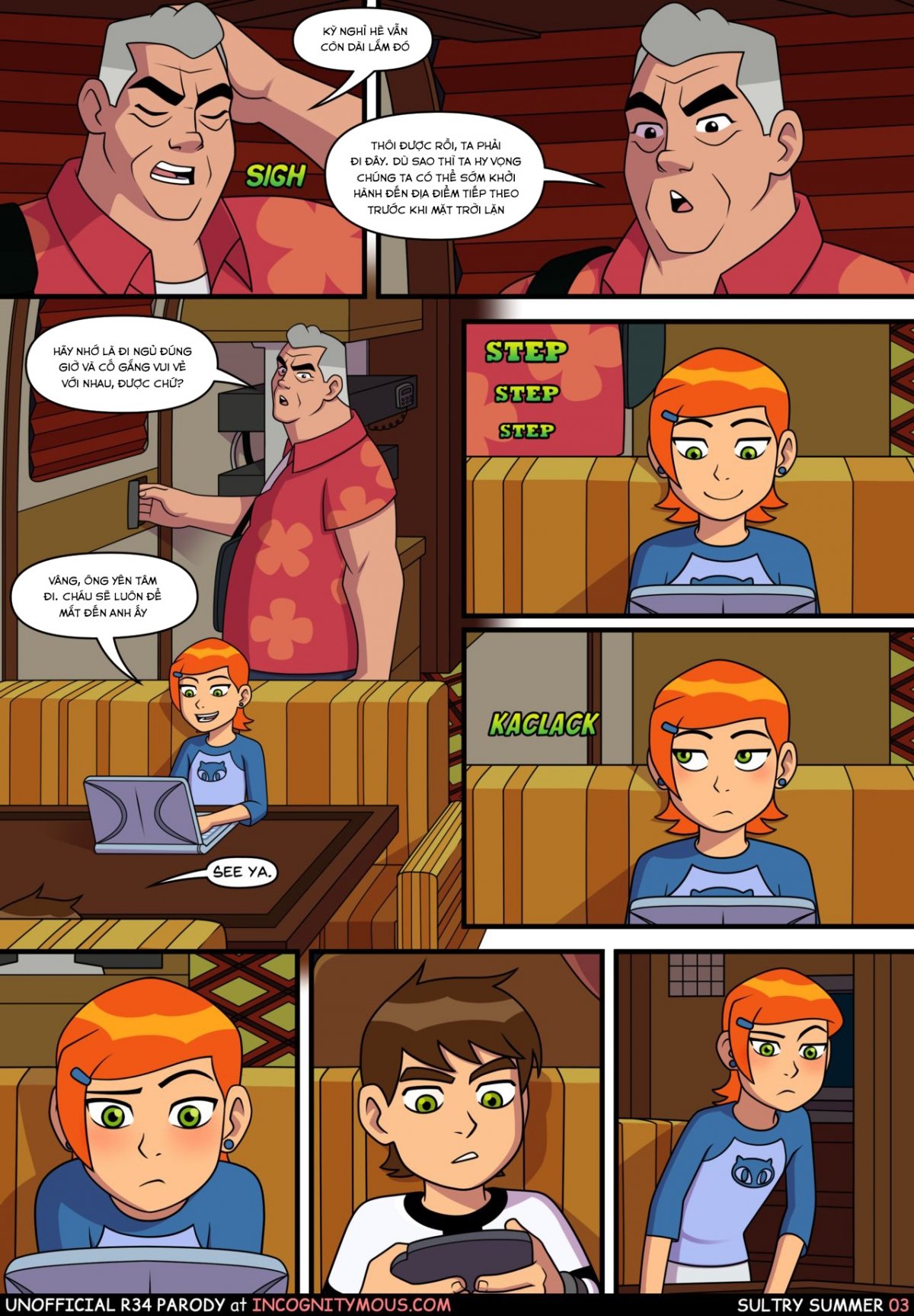 Đọc truyện hentai Mùa hè oi bức (Ben 10) - Chap 1