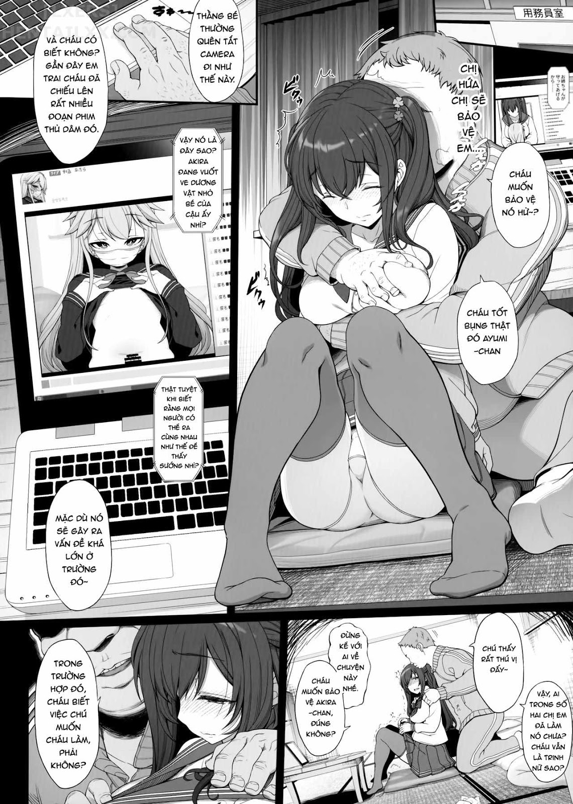 Đọc truyện hentai Tanetsuke Oji-San No JK Kozukuri SEX - Oneshot