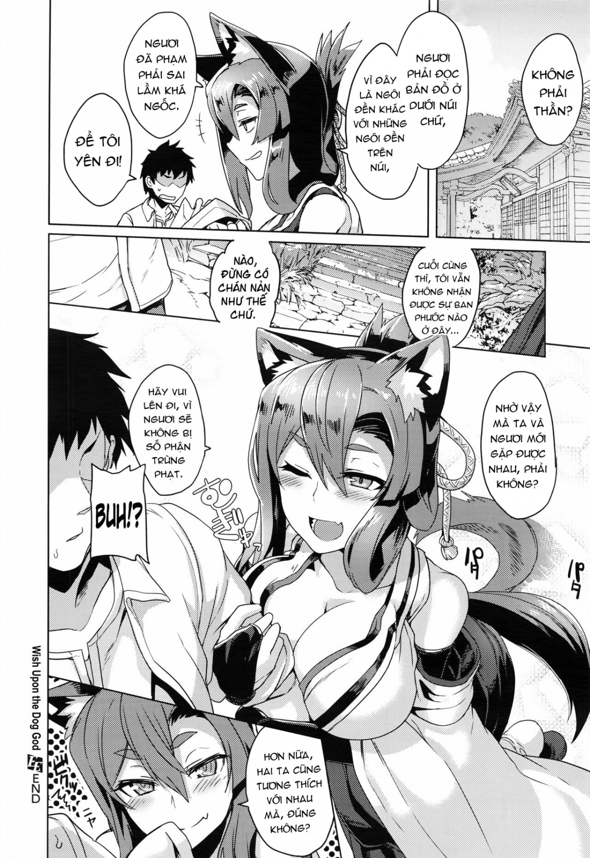 Đọc truyện hentai Lời thỉnh cầu của Inugami-sama - Oneshot