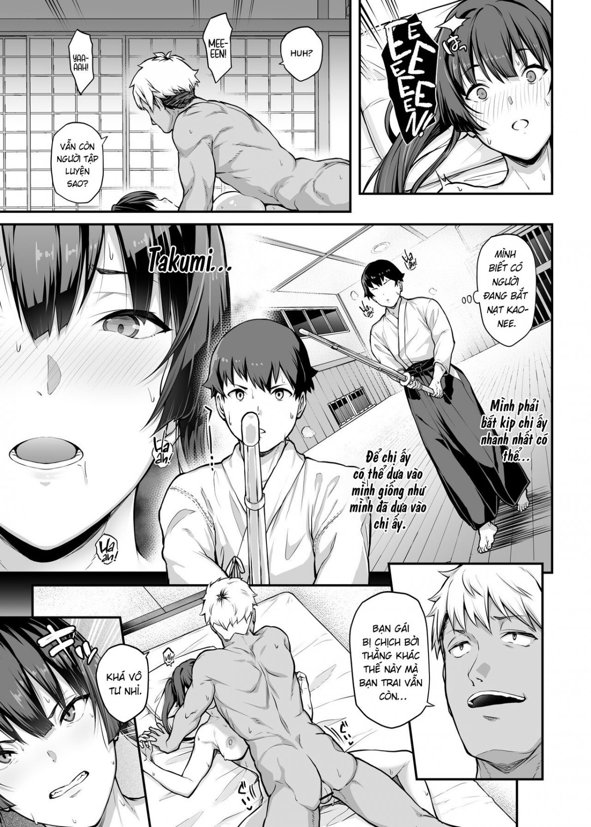 Đọc truyện hentai Kendoubu Shushou de Osananajimi no Bijin de Tsuyoi Boku no Kanojo ga, Charao ni Assari Otosareru Wake ga Nai - Oneshot