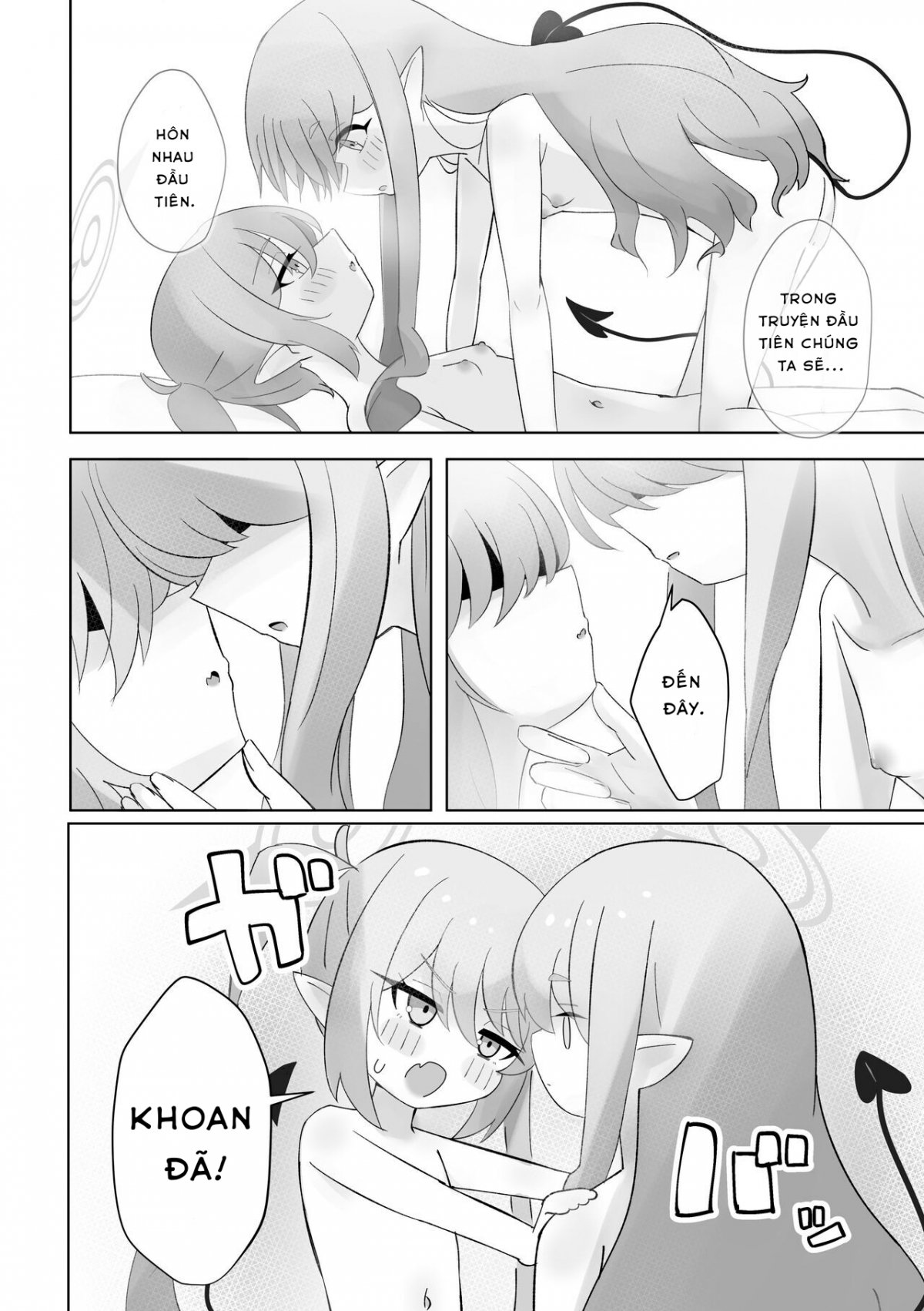 Đọc truyện hentai [Pomepome Kokuuken (Makolas)] Shuposhupo Nakayoshi Futari de Sex Gokko Hen - Oneshot ngọt