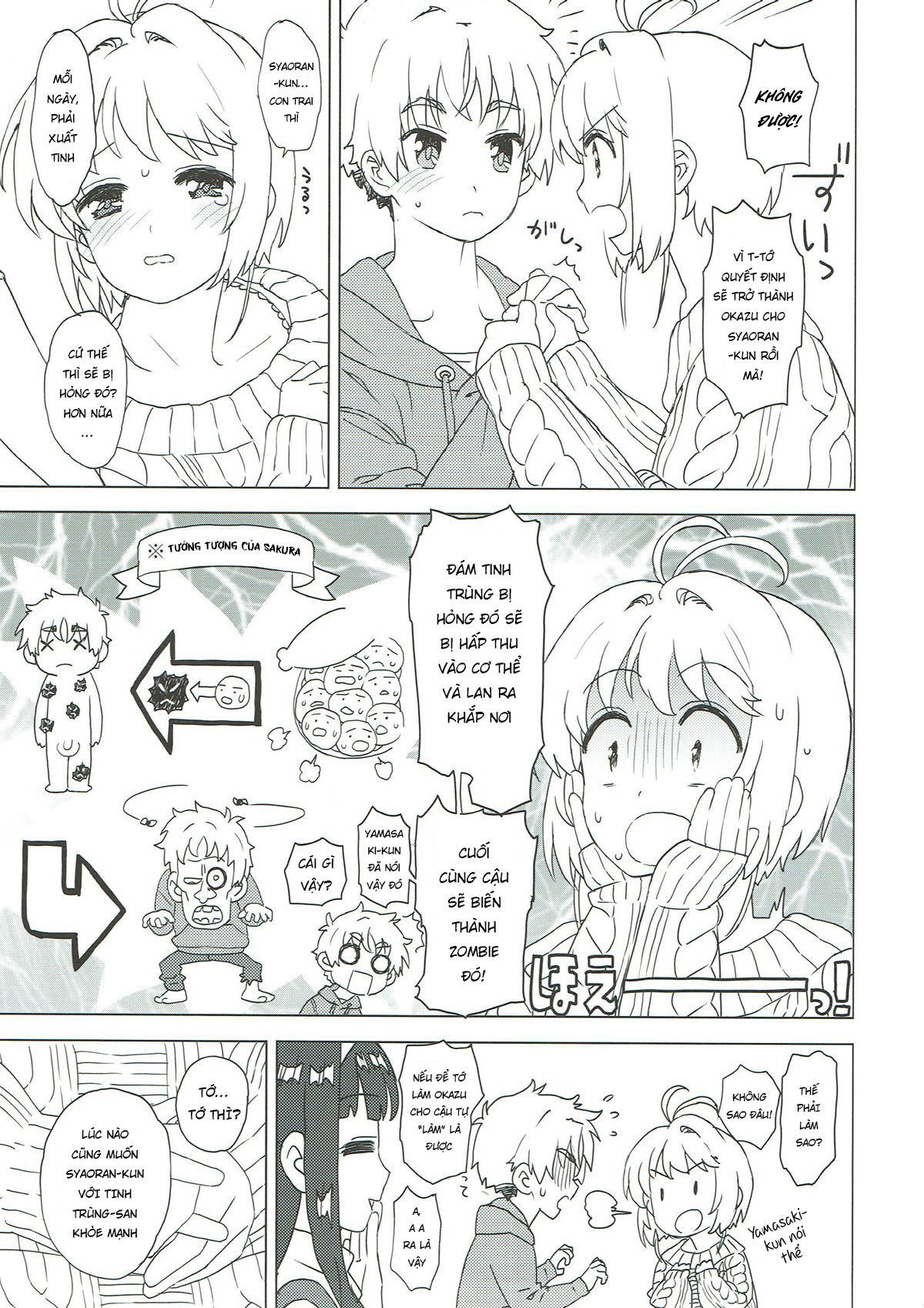 Đọc truyện hentai Làm video cùng Sakura và Syaoran - Oneshot