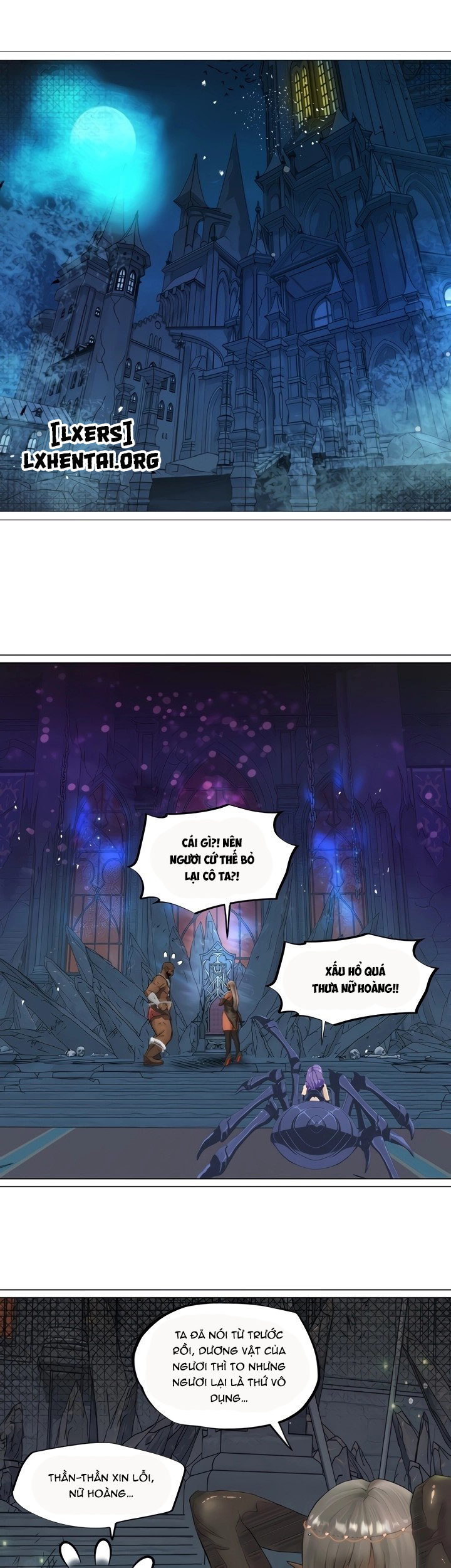 Đọc truyện hentai Nữ Hoàng Dark Elf Và Nô Lệ Orc - Chap 23