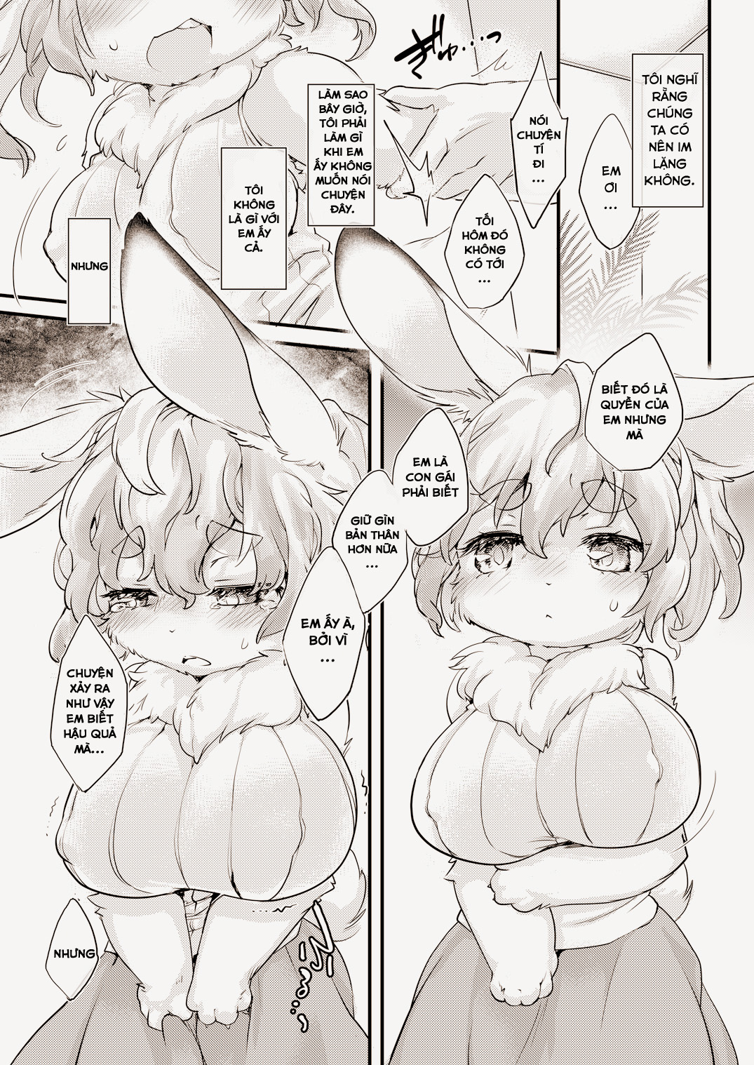 Đọc truyện hentai Tình yêu với bạn gái thỏ - Oneshot