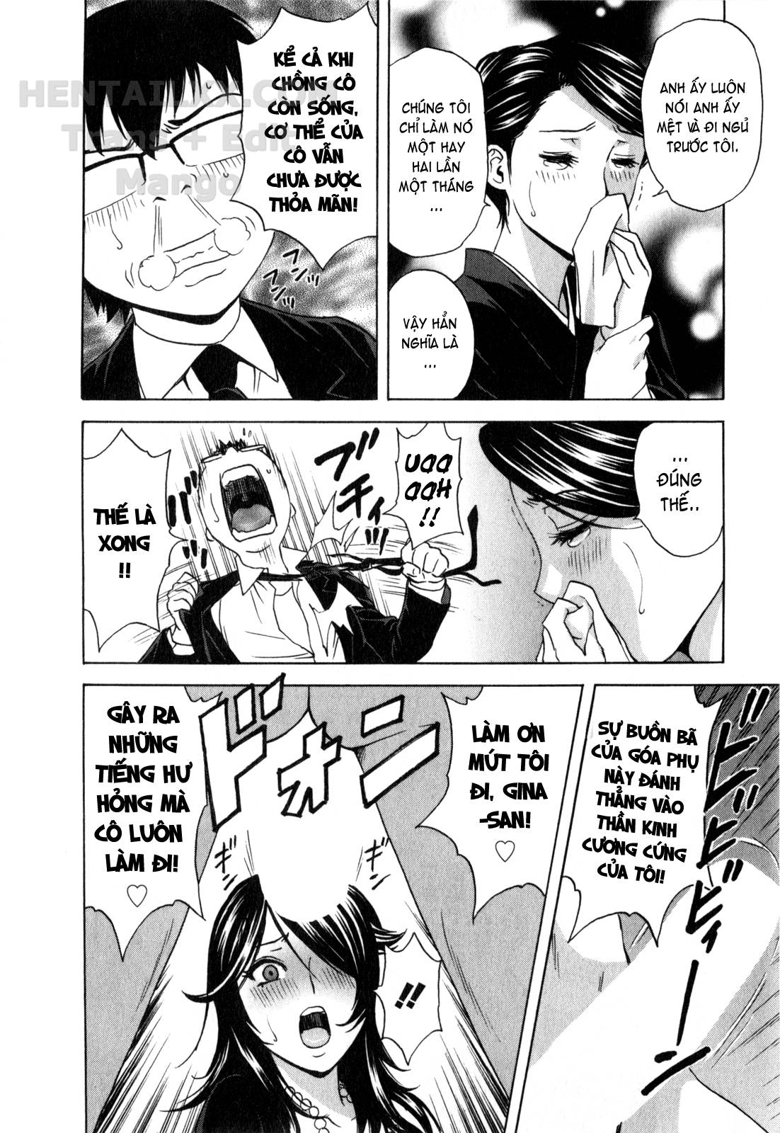 Đọc truyện hentai Life With Married Women Just Like A Manga - Chap 24