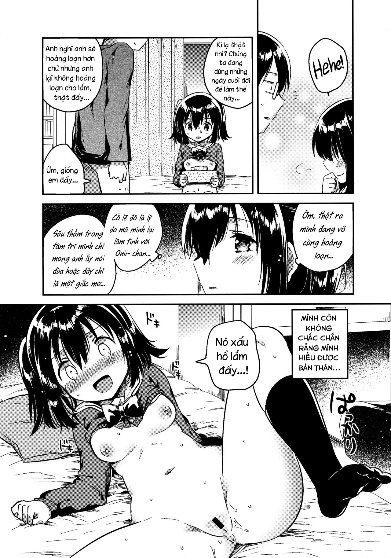 Đọc truyện hentai Hôm nay là tận thế nên tôi sẽ làm tình với em gái mình - Oneshot