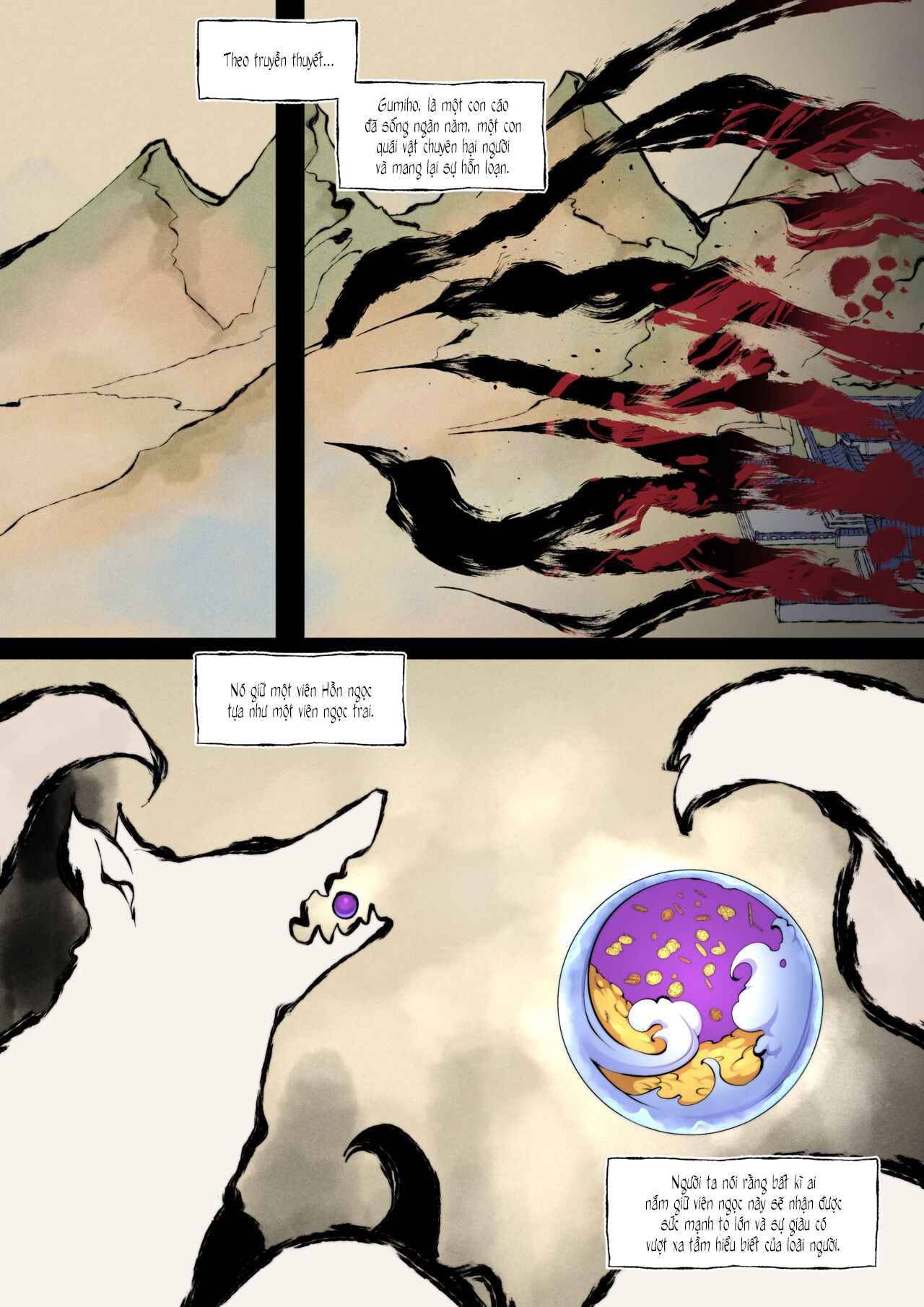 Đọc truyện hentai Truyền thuyết điện Hồ ly - Màu và Nuột