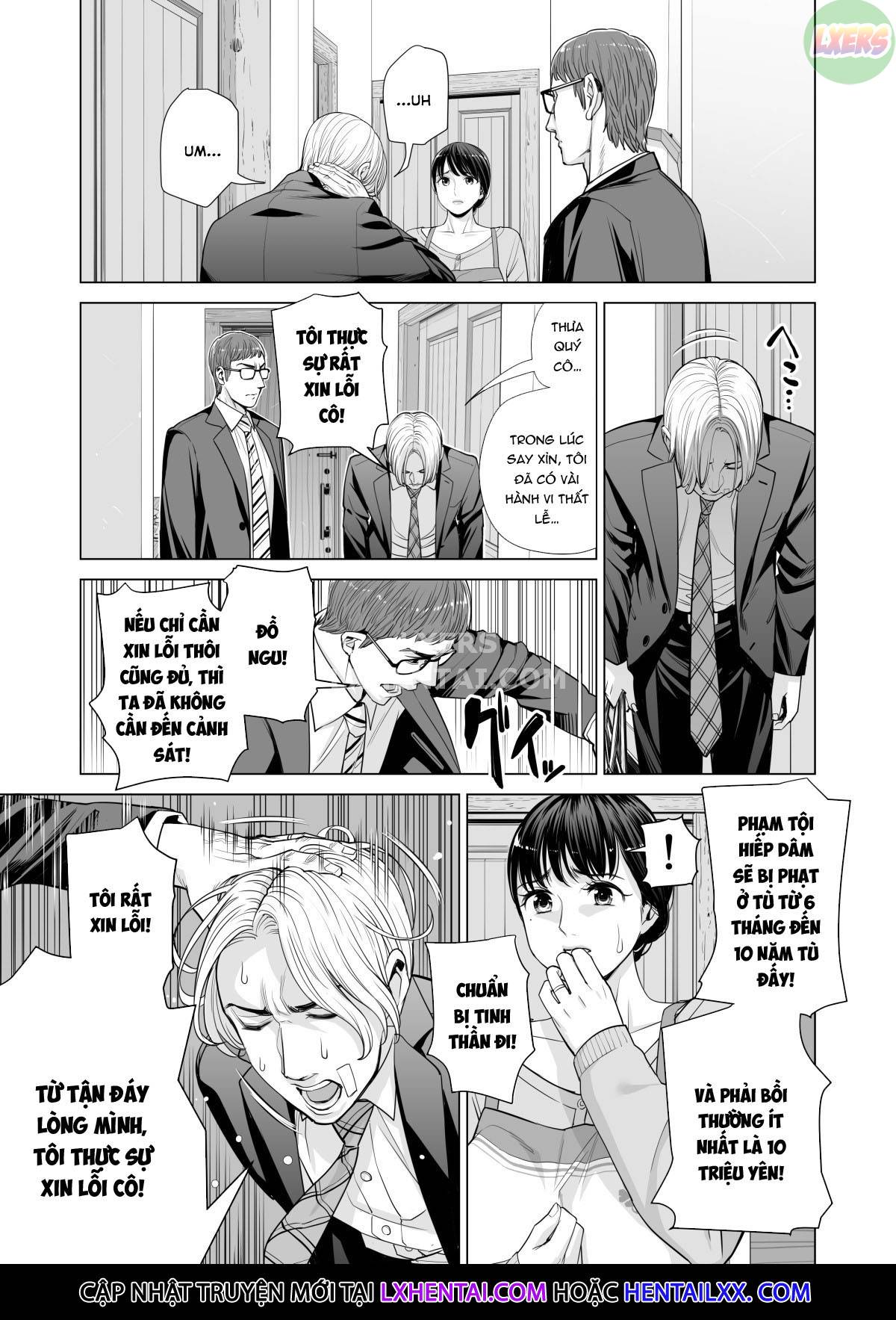 Đọc truyện hentai A Housewife Stolen By A Coworker Besides Her Blackout Drunk Husband - Chap 2