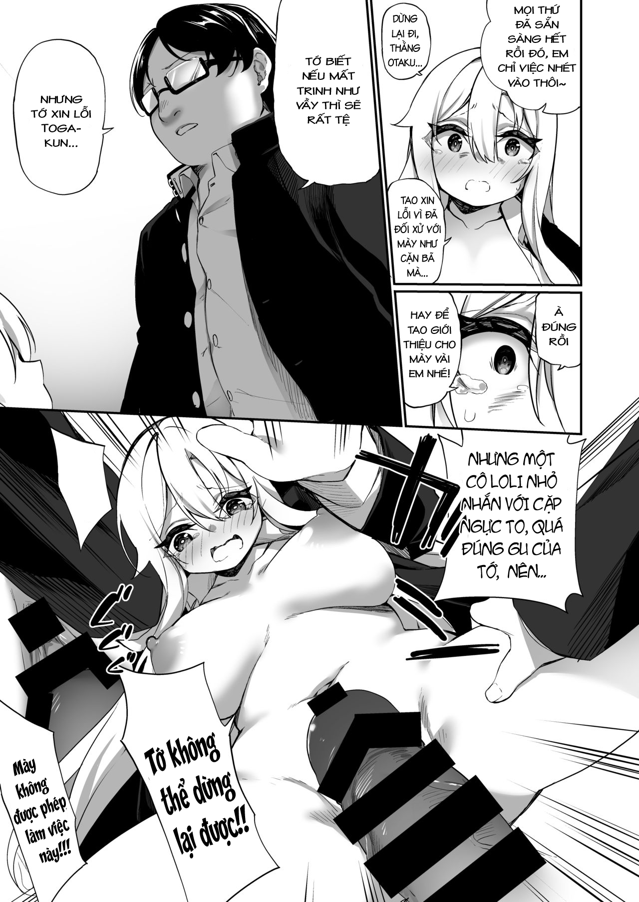 Đọc truyện hentai Ninshin Shussan Taiken Gakushuu no Kyouzai ni Sareta Ore - Oneshot