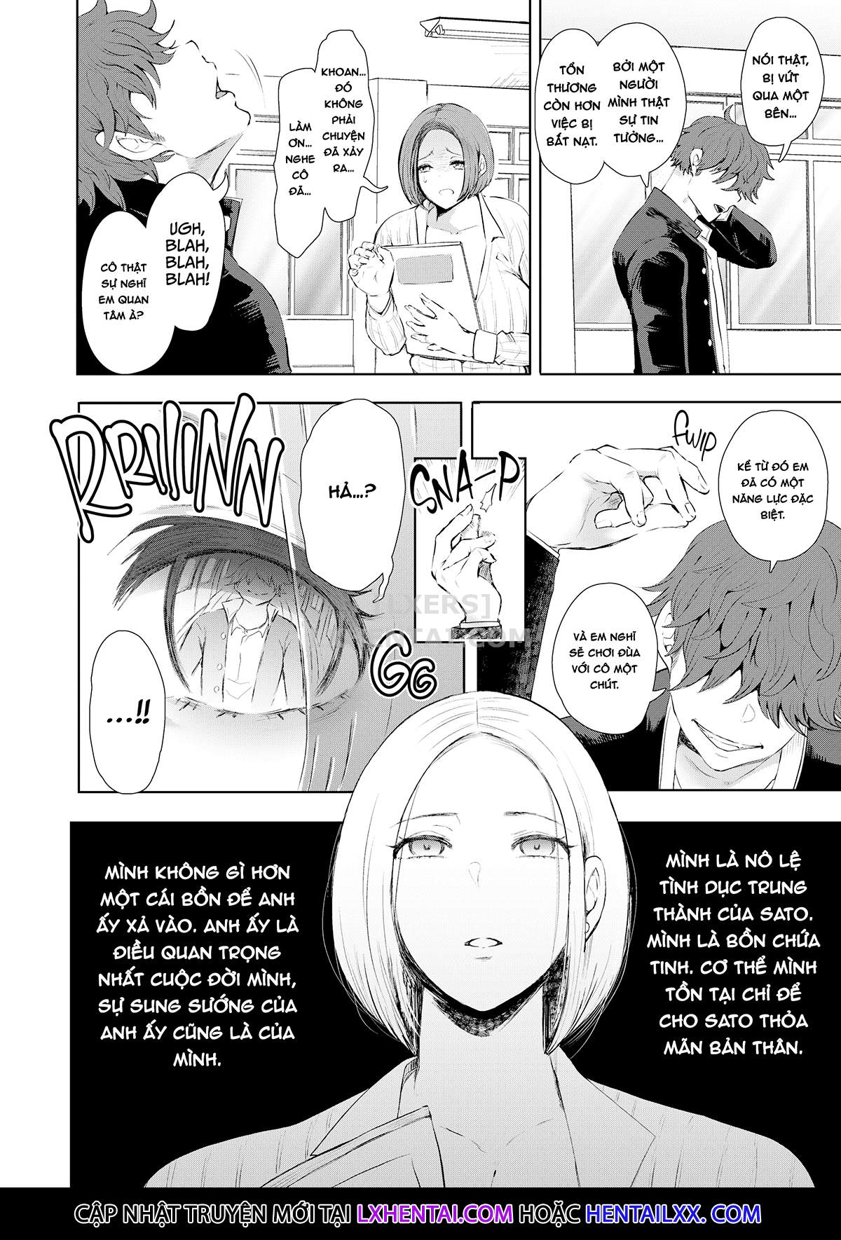 Đọc truyện hentai Sato's Revenge - Chap 1 - Hypnotized Teacher