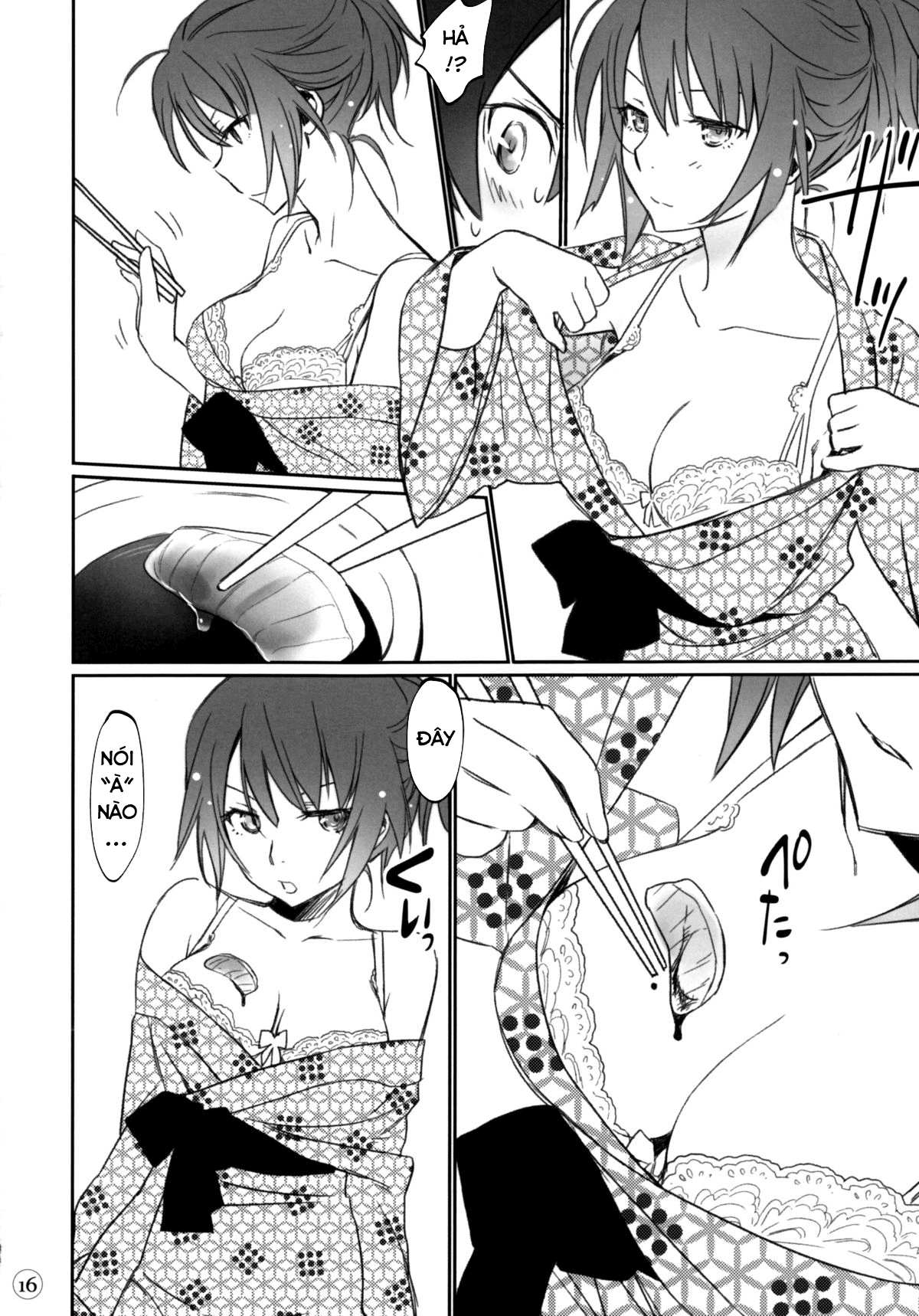 Đọc truyện hentai Hitagi family (Bakemonogatari) - Chap 1