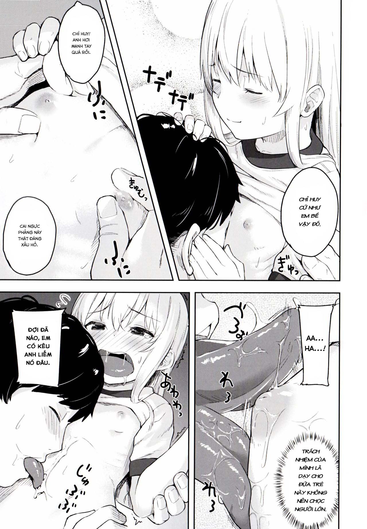 Đọc truyện hentai Hibiki-chan, em không được đùa với người lớn như vậy đâu! (Kantai Collection -KanColle-) - Oneshot