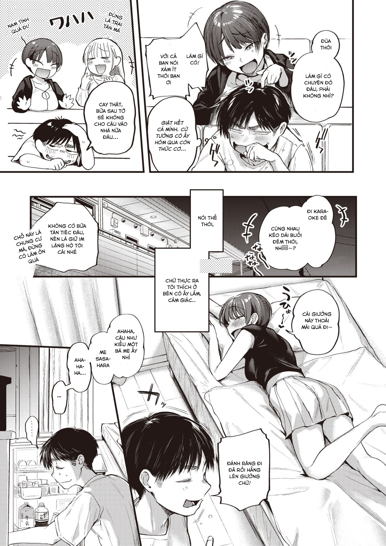 Đọc truyện hentai Đem cô nàng Tomboy say rượu về nhà và một đêm không thể quên! - Oneshot